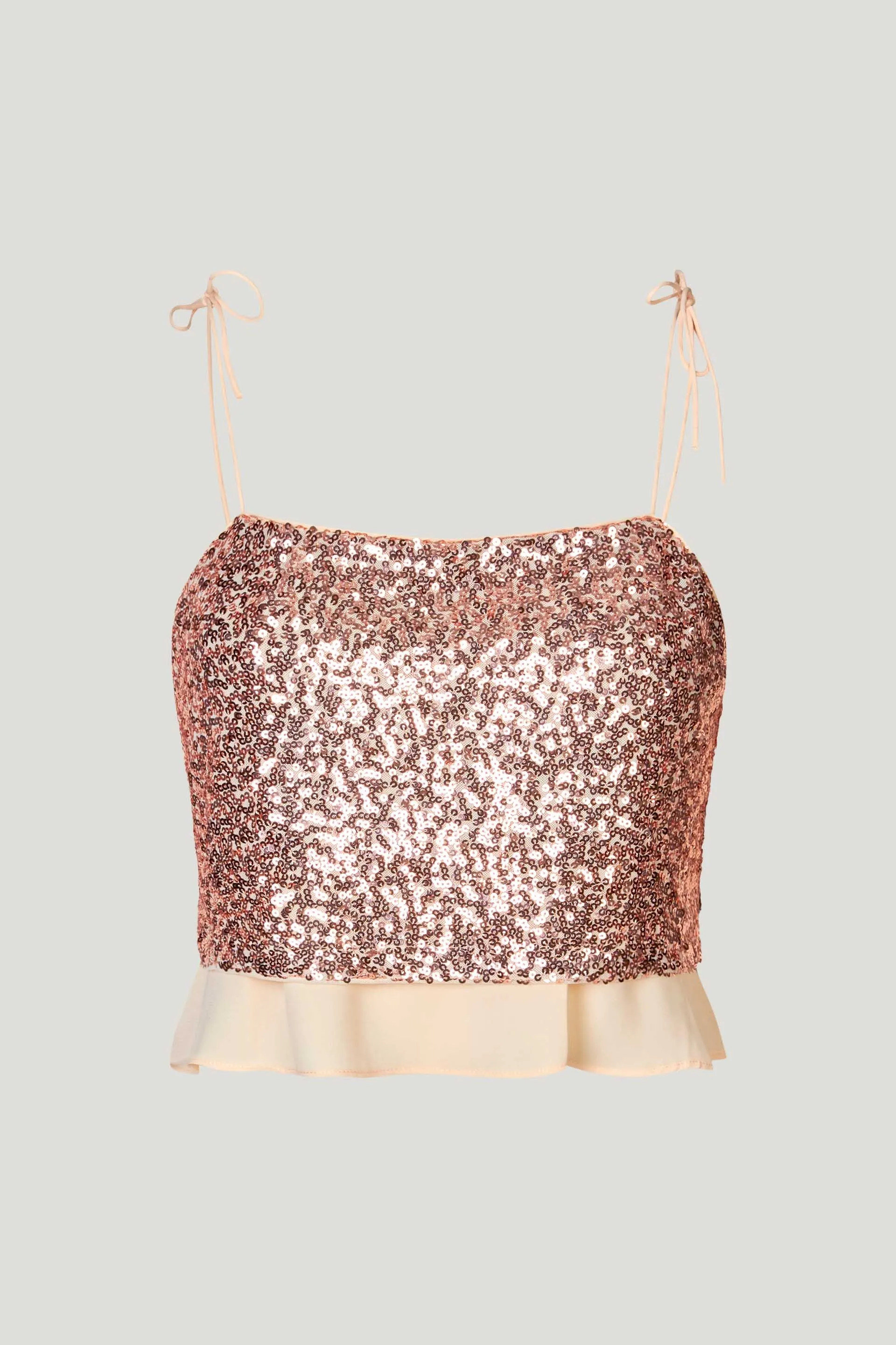 JOVANA TOP | Cafe Creme Sequins sold by Baum und Pferdgarten product image thumbnail 3
