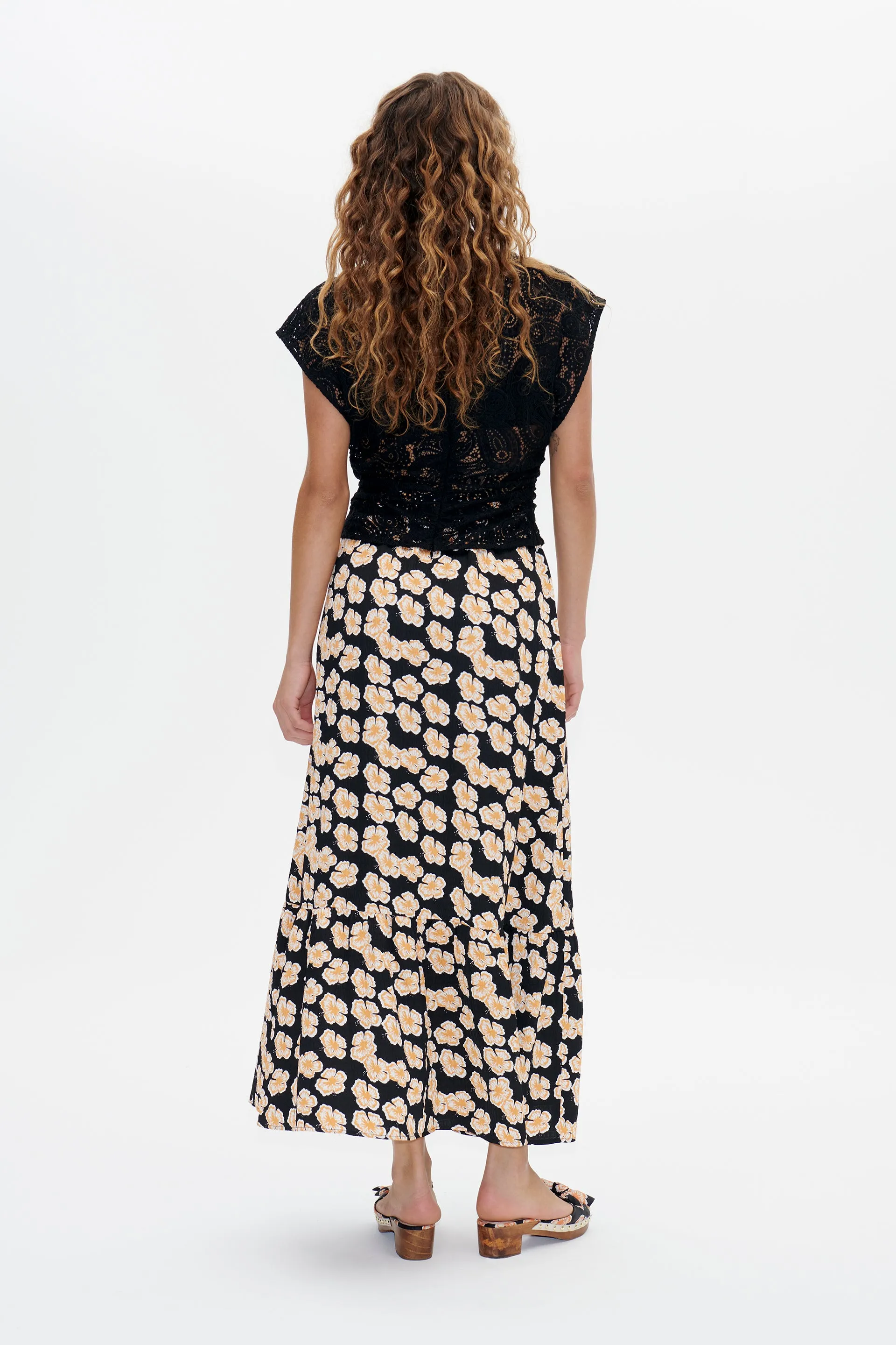 SANGA SKIRT | Orange Hawaii Flower sold by Baum und Pferdgarten product image thumbnail 2