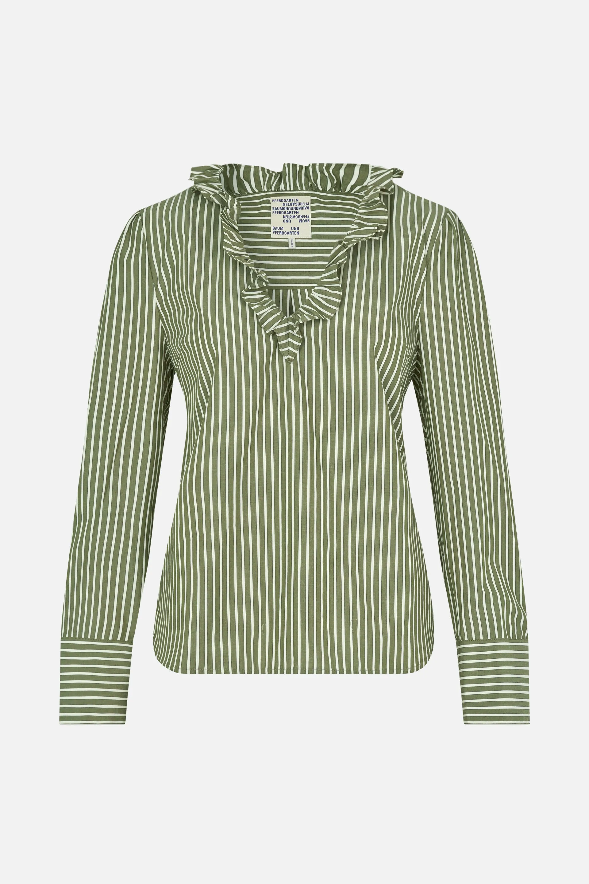 MEELA BLOUSE | Sphagnum Stripe sold by Baum und Pferdgarten product image thumbnail 3