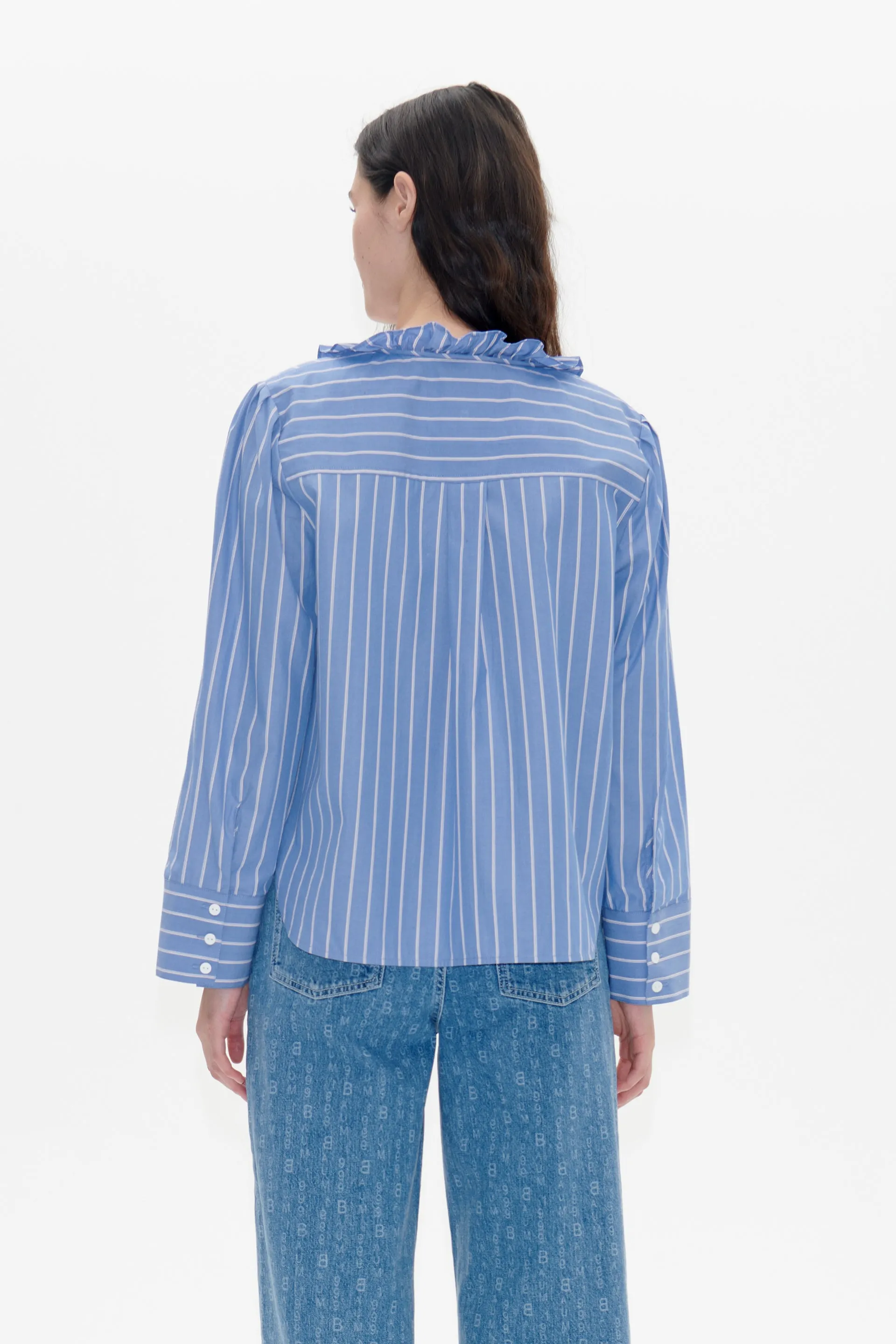 MEELA BLOUSE | Ebb And Flow Stripe sold by Baum und Pferdgarten product image thumbnail 2