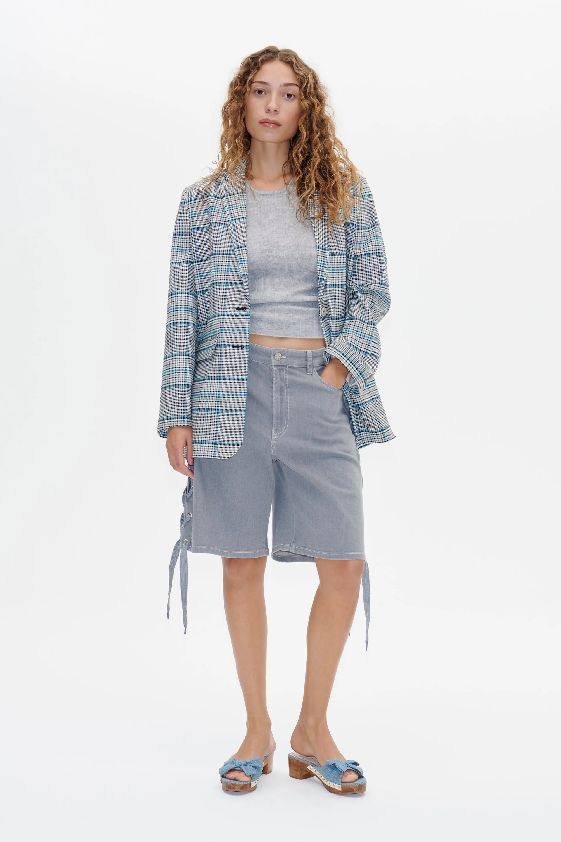 BODIA JACKET | Grey Cruise Check sold by Baum und Pferdgarten