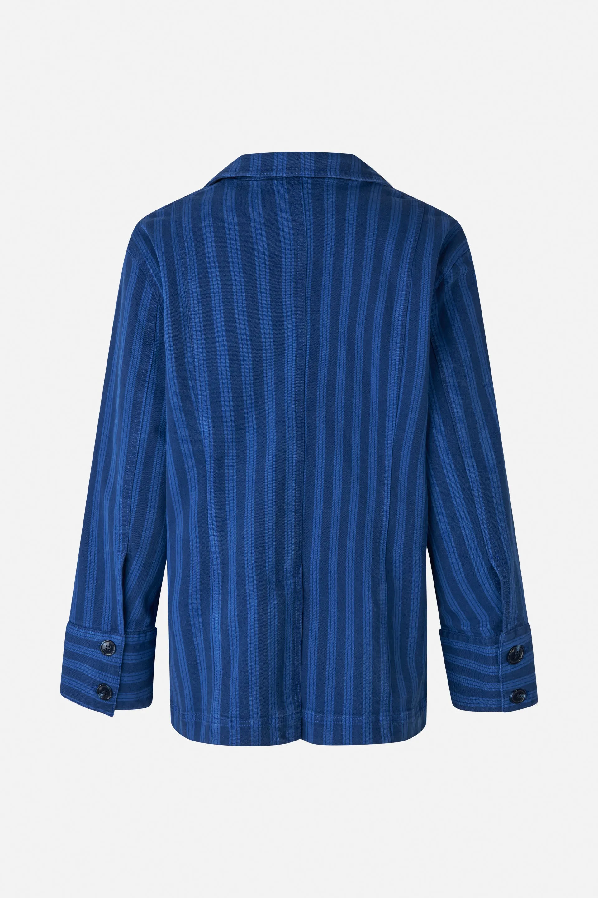 BINA JACKET | Blue Depths Stripe sold by Baum und Pferdgarten product image thumbnail 4