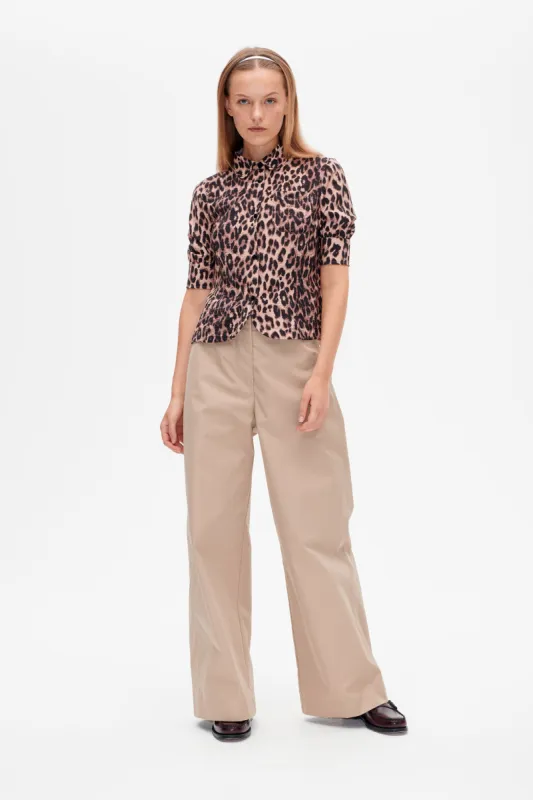 MELAYA SHIRT | Brown Baum Leopard sold by Baum und Pferdgarten