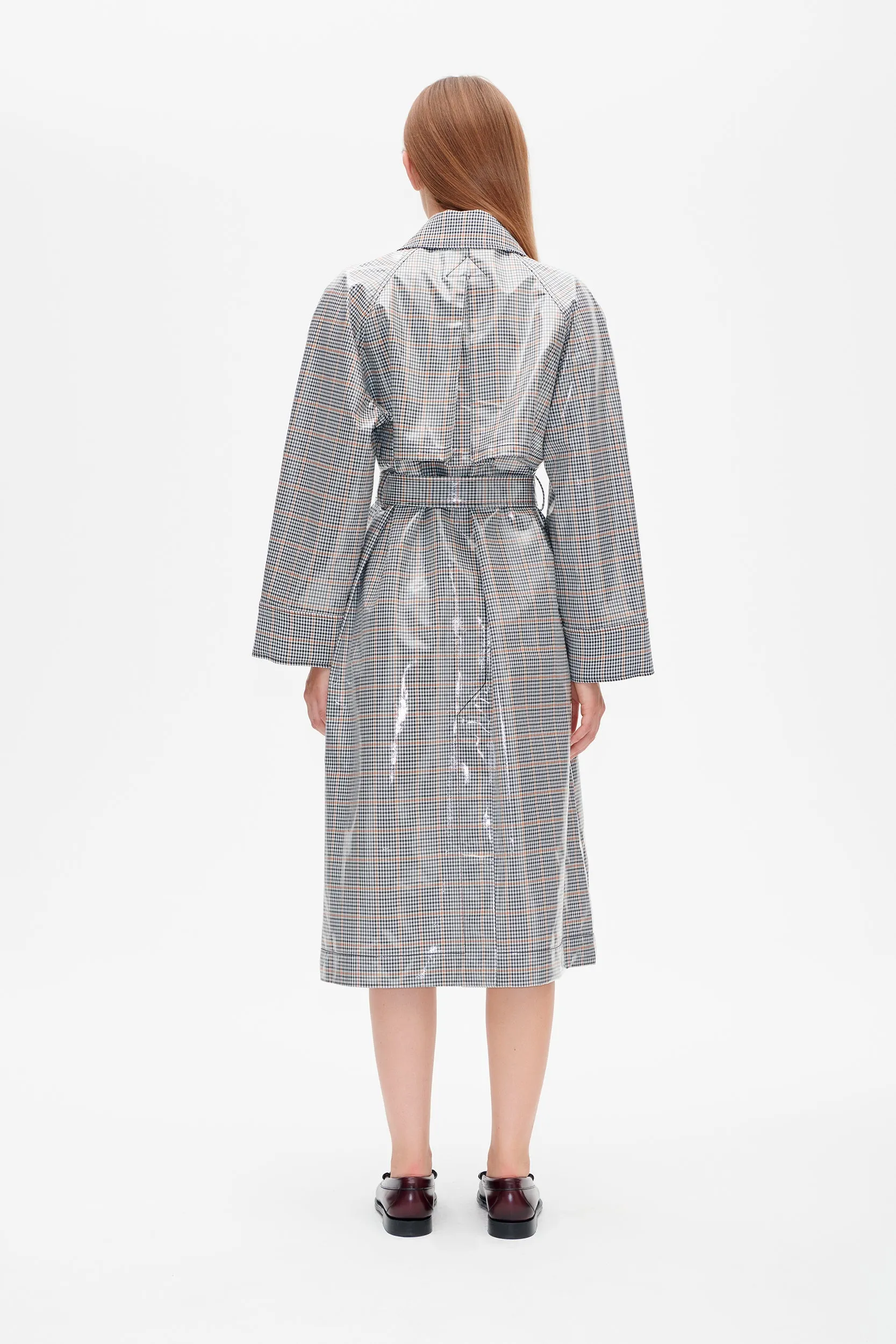DOROTHY COAT | Grey Wallstreet Check sold by Baum und Pferdgarten product image thumbnail 2