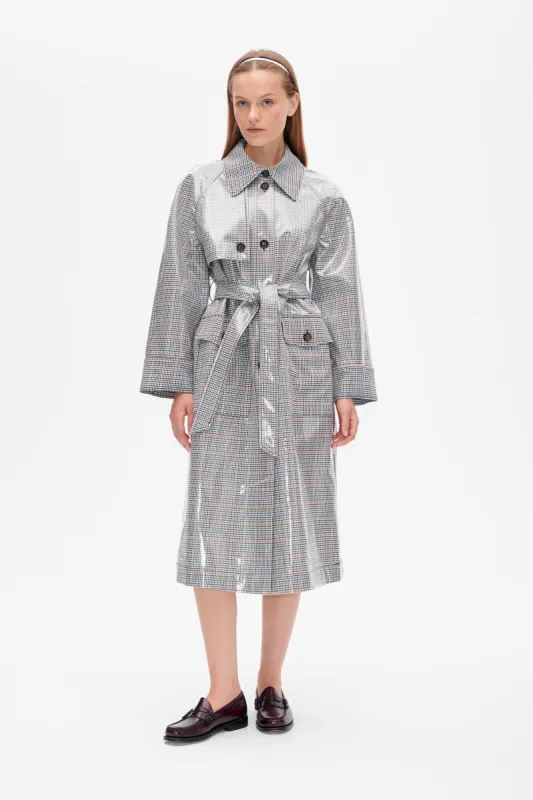 DOROTHY COAT | Grey Wallstreet Check sold by Baum und Pferdgarten
