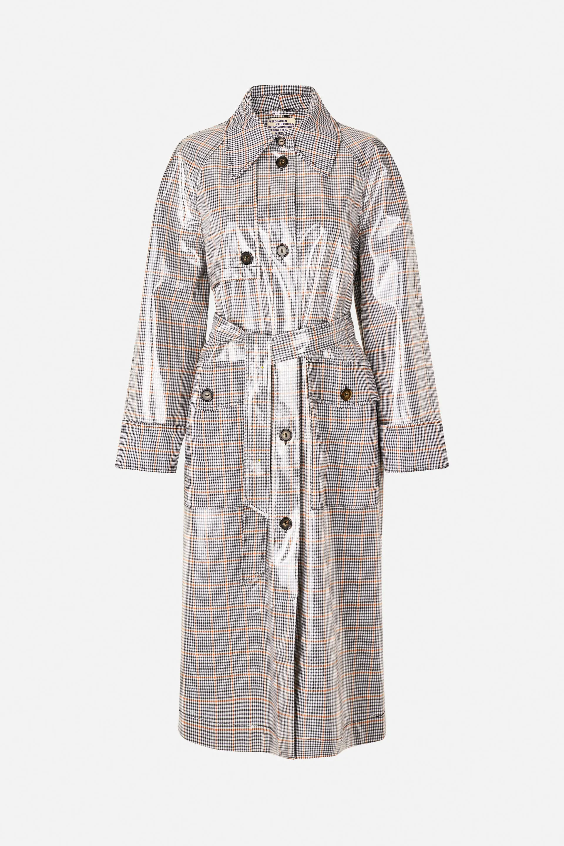 DOROTHY COAT | Grey Wallstreet Check sold by Baum und Pferdgarten product image thumbnail 3