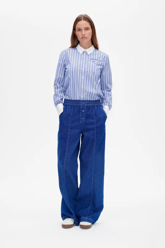 NOIELLA TROUSERS | Blue Depths made by Baum und Pferdgarten