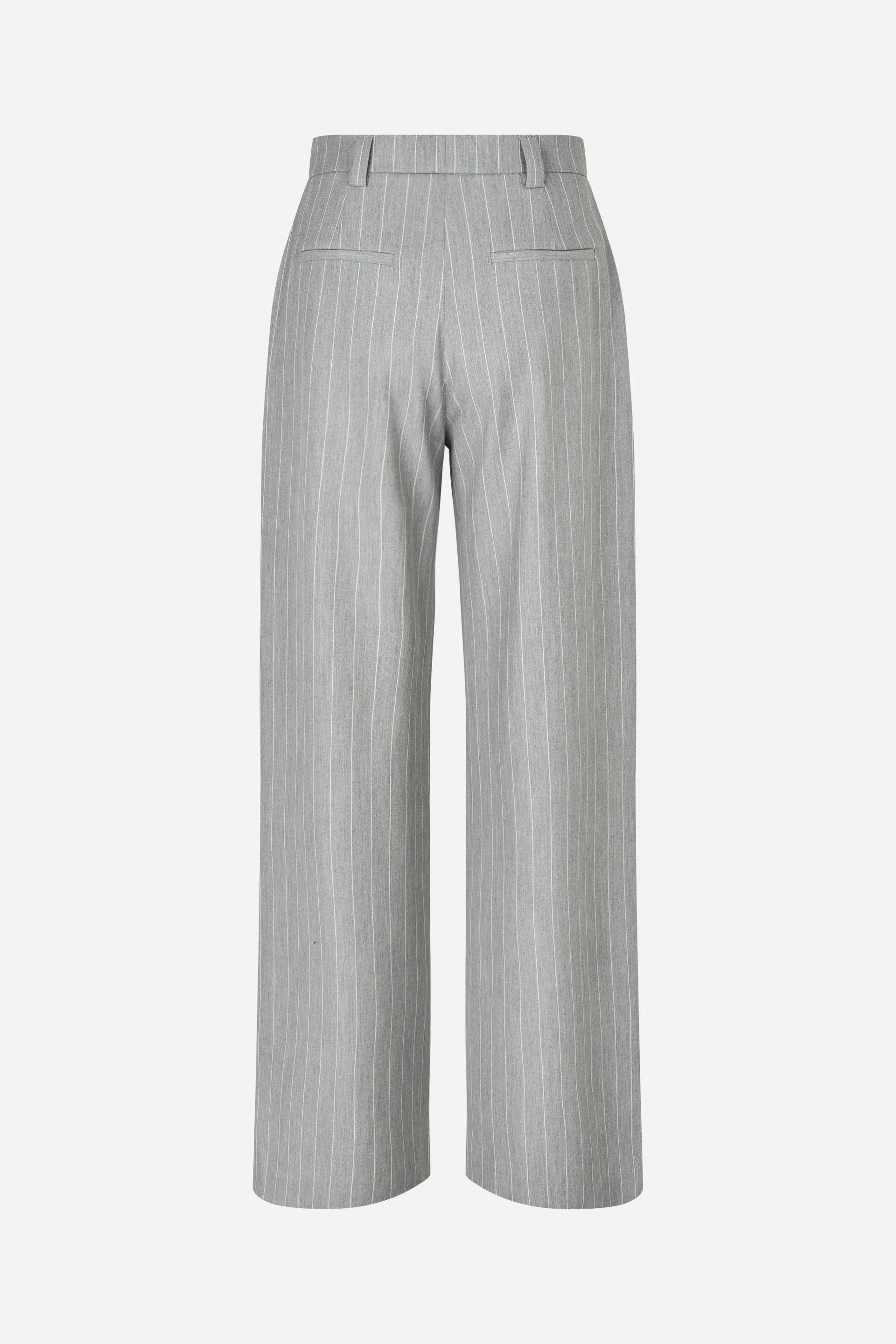 NILO TROUSERS | Grey Wallstreet Pinstripe sold by Baum und Pferdgarten product image thumbnail 4