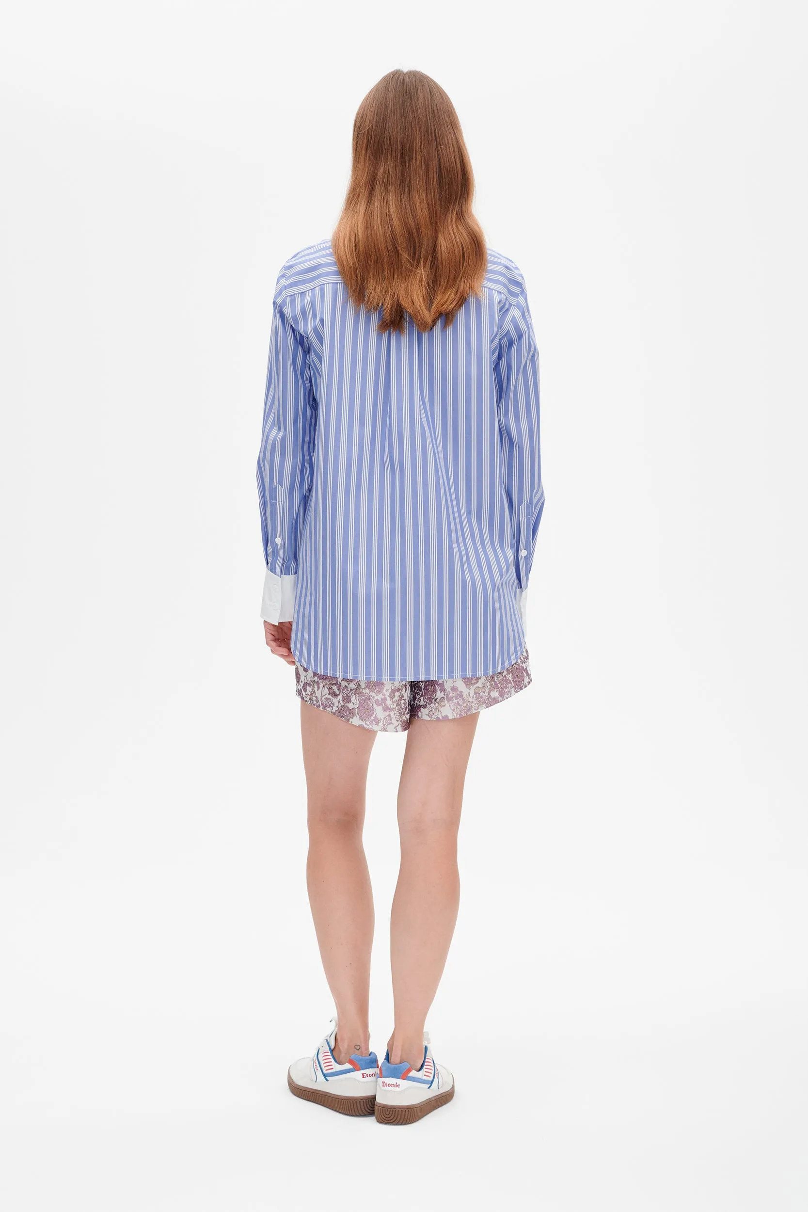 MEJRA SHIRT | Wedge Blue Stripe sold by Baum und Pferdgarten product image thumbnail 2