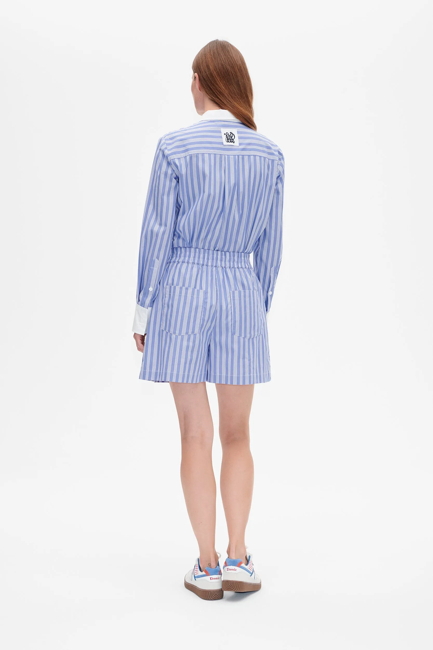 NATIE SHORTS | Wedge Blue Stripe sold by Baum und Pferdgarten product image thumbnail 2