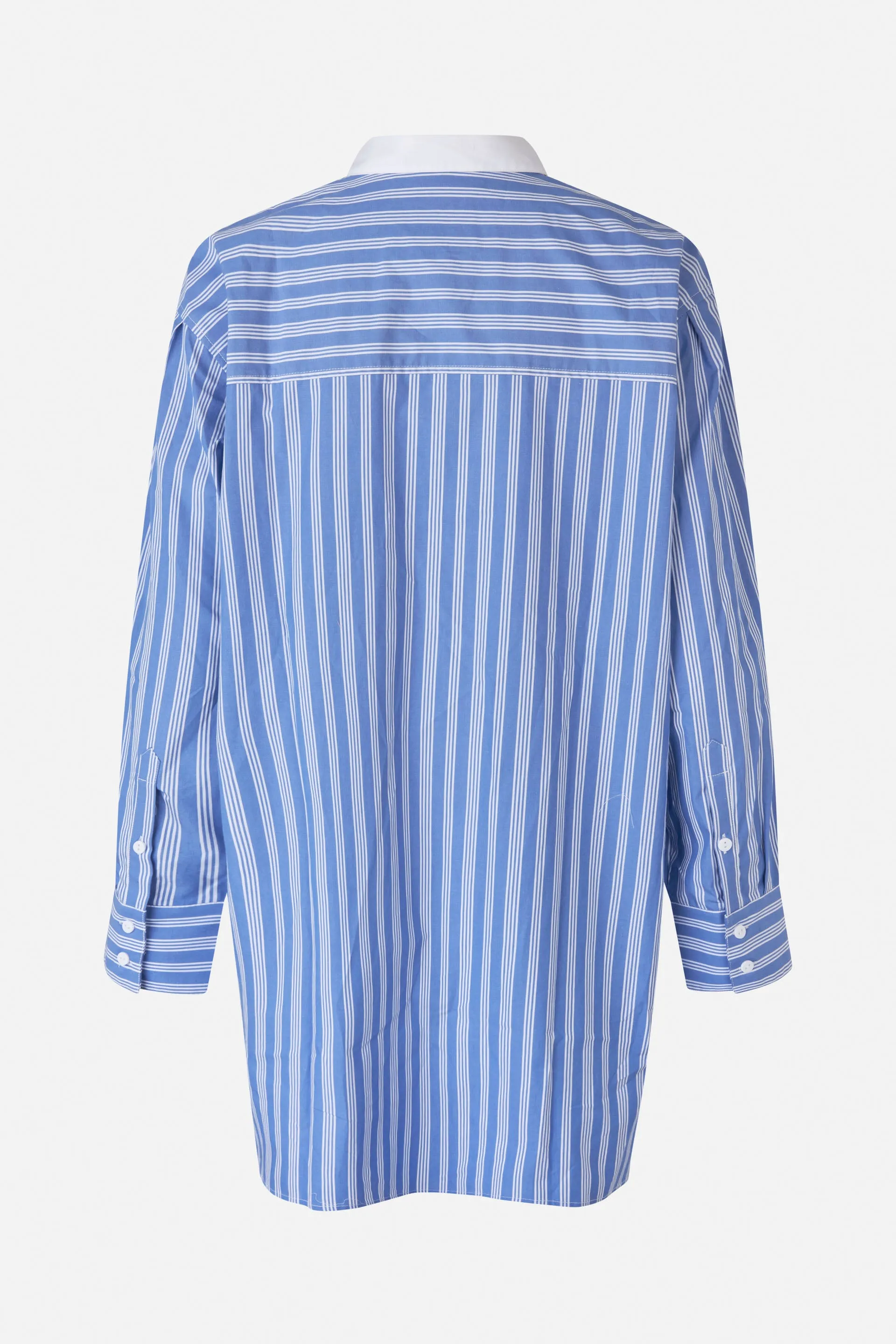 ANCIA DRESS | Wedge Blue Stripe sold by Baum und Pferdgarten product image thumbnail 4