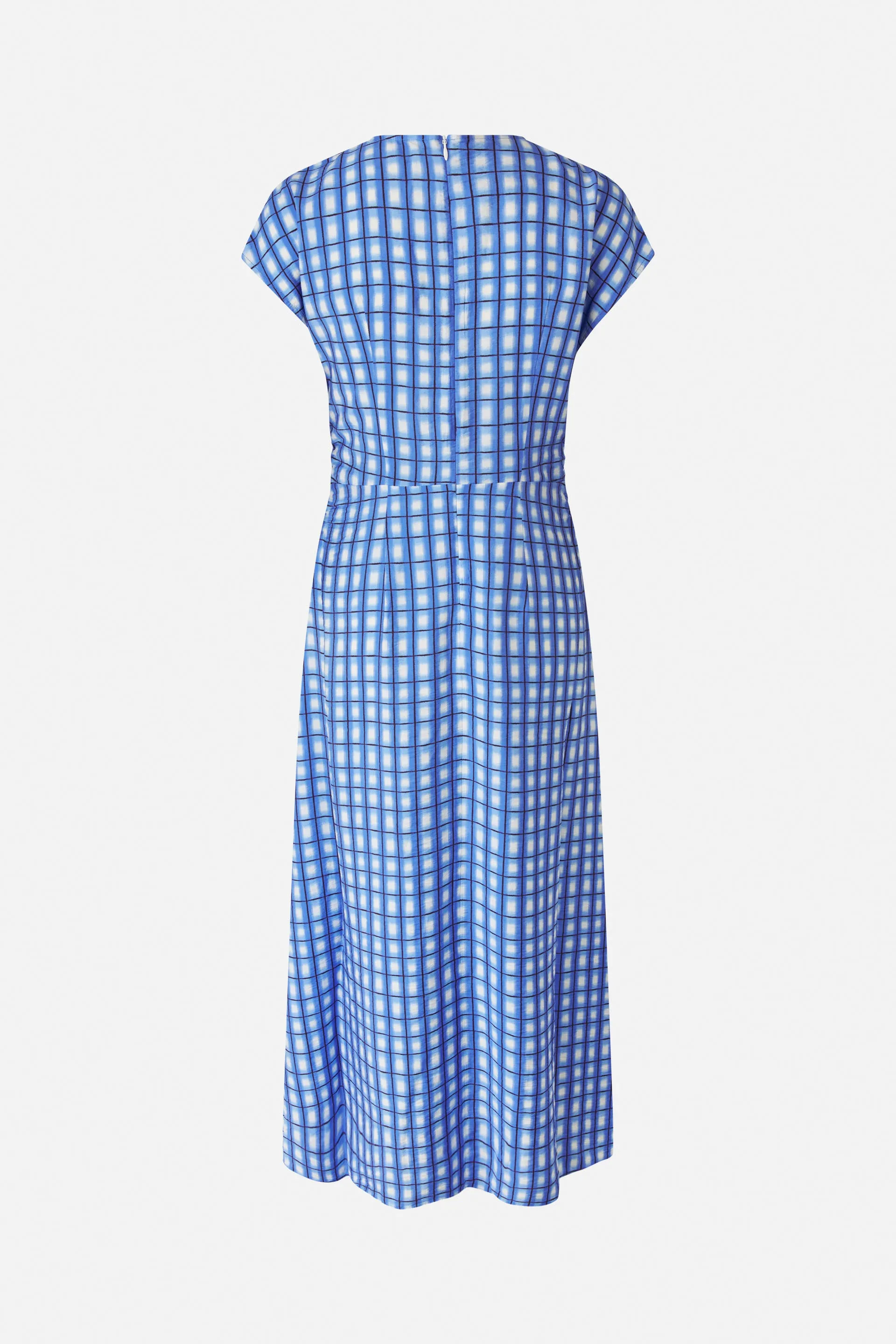 AKEYLA DRESS | Blue Painted Check sold by Baum und Pferdgarten product image thumbnail 4