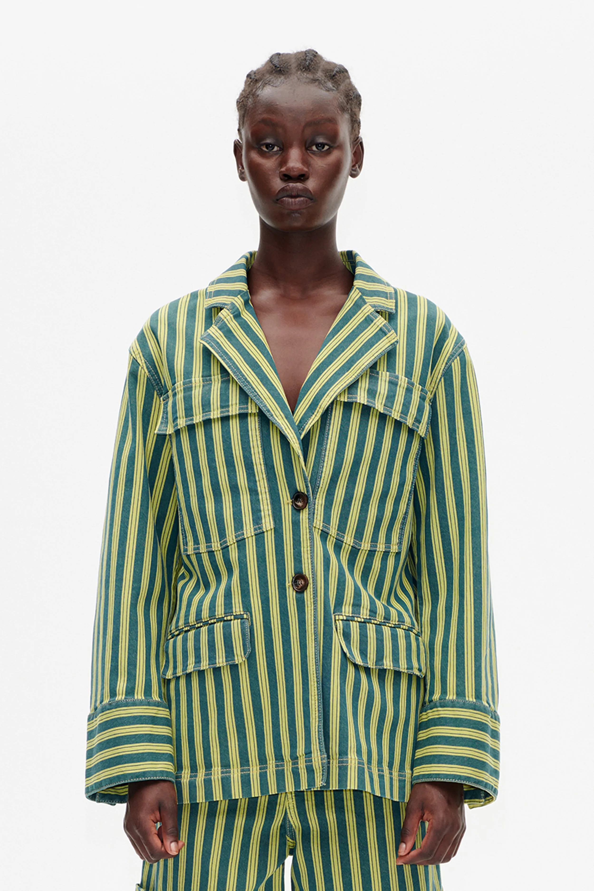 BINA JACKET | Snake Eye Stripe sold by Baum und Pferdgarten product image thumbnail 2