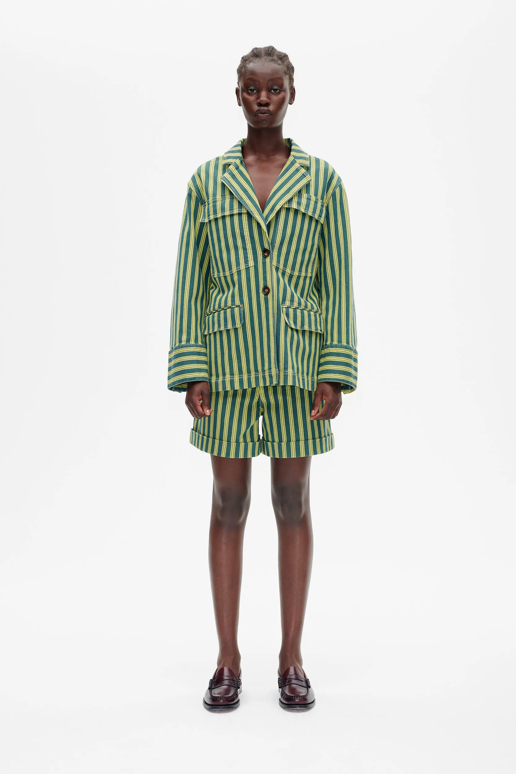 BINA JACKET | Snake Eye Stripe sold by Baum und Pferdgarten