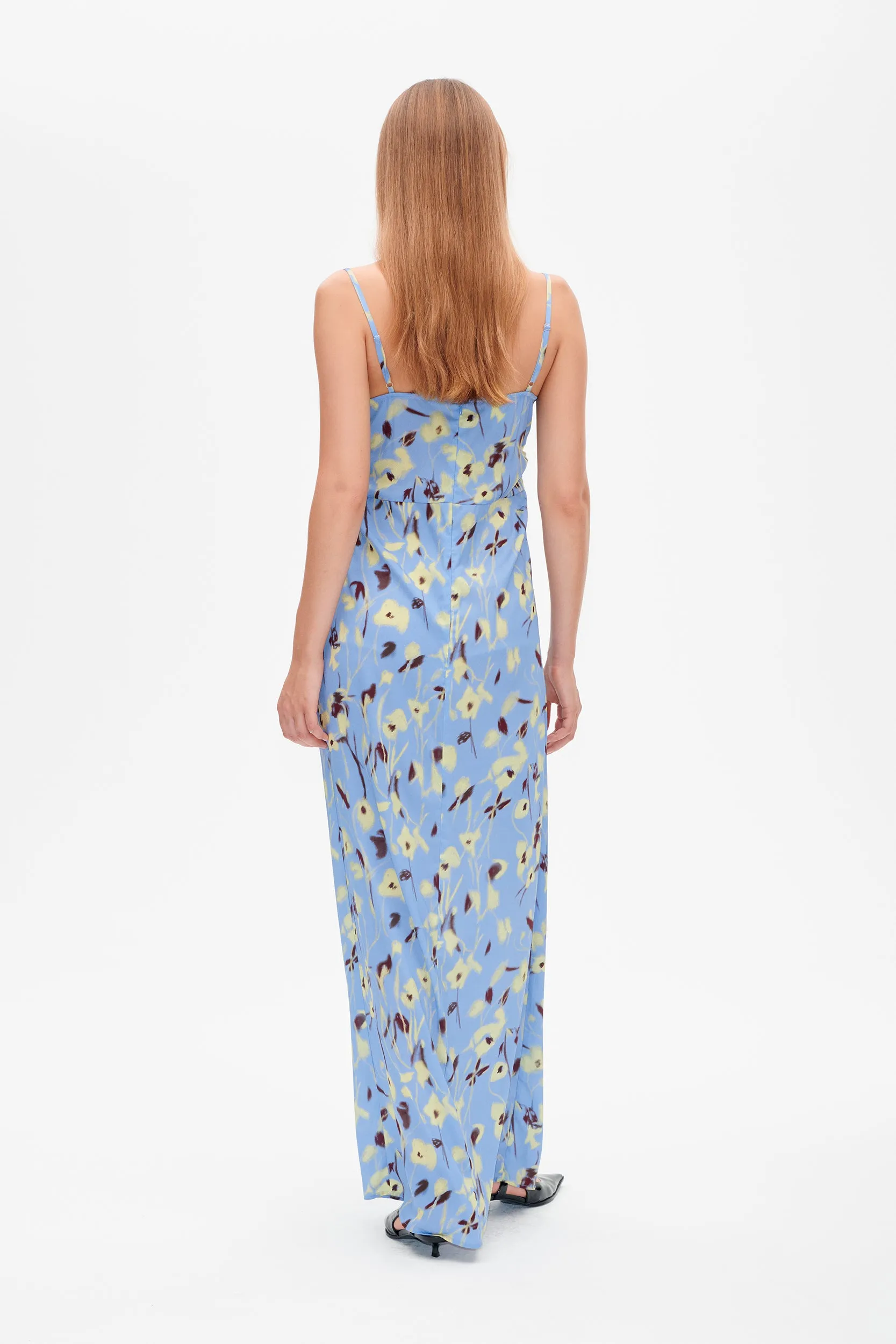 ASSIA DRESS | Azurine Green Flower sold by Baum und Pferdgarten product image thumbnail 2