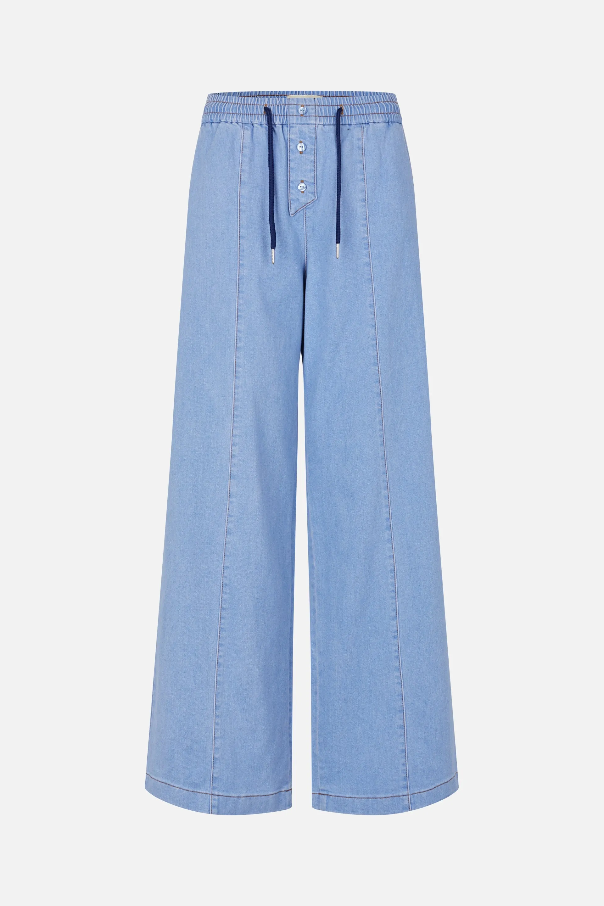 NOIELLA TROUSERS | Azurine Blue Patch sold by Baum und Pferdgarten product image thumbnail 3