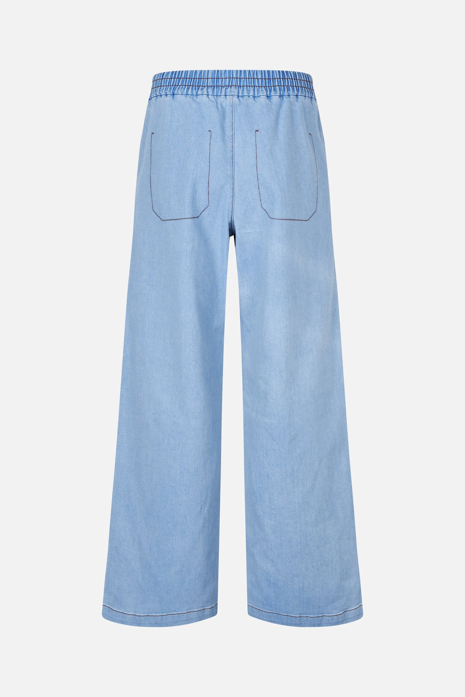 NOIELLA TROUSERS | Azurine Blue Patch sold by Baum und Pferdgarten product image thumbnail 4