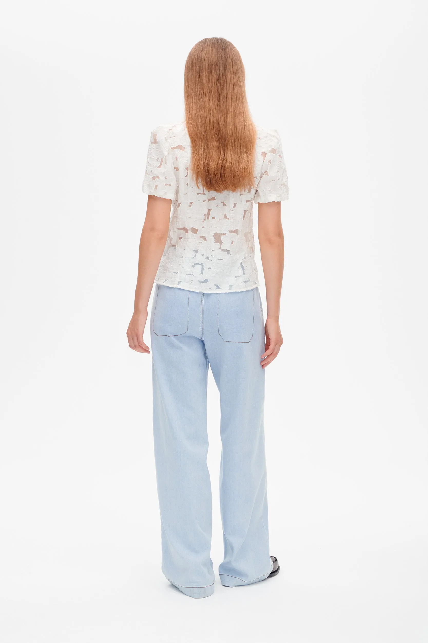 NOIELLA TROUSERS | Azurine Blue Patch sold by Baum und Pferdgarten product image thumbnail 2