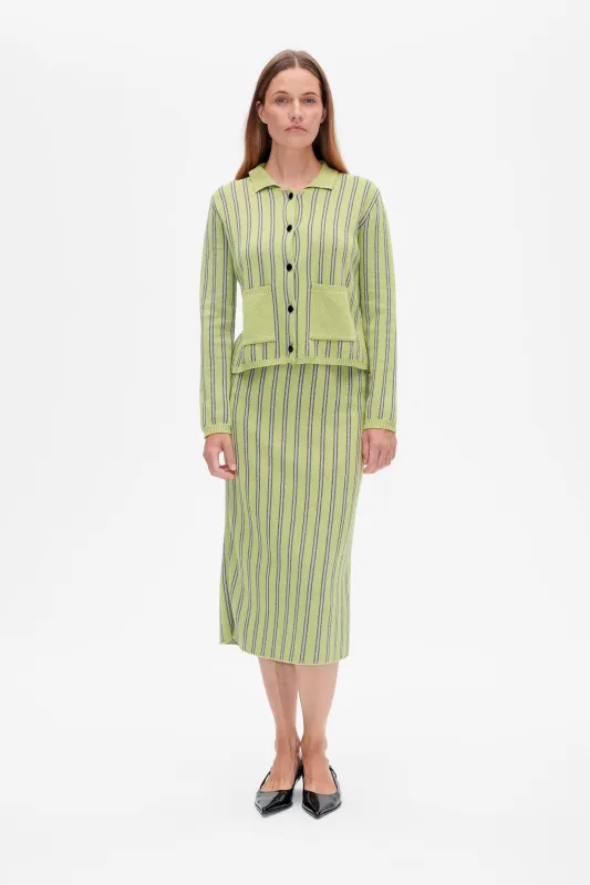 CILIA SKIRT | Lux Dark Citron sold by Baum und Pferdgarten