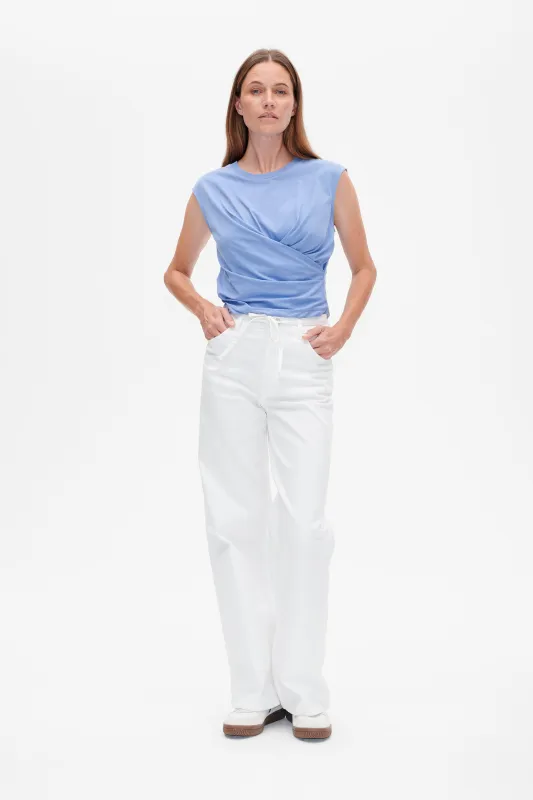 JALIYAH TOP | Wedgewood Blue sold by Baum und Pferdgarten