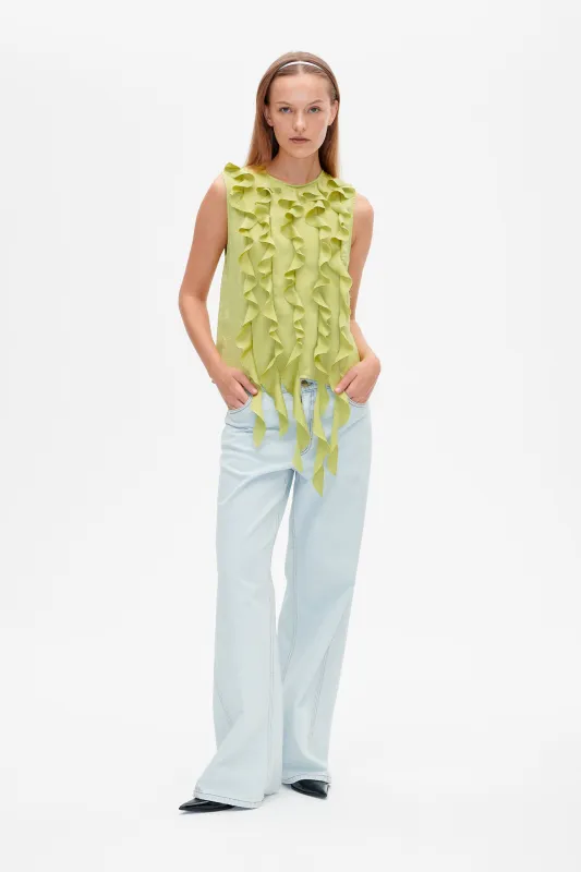 MAVI BLOUSE | Dark Citron sold by Baum und Pferdgarten