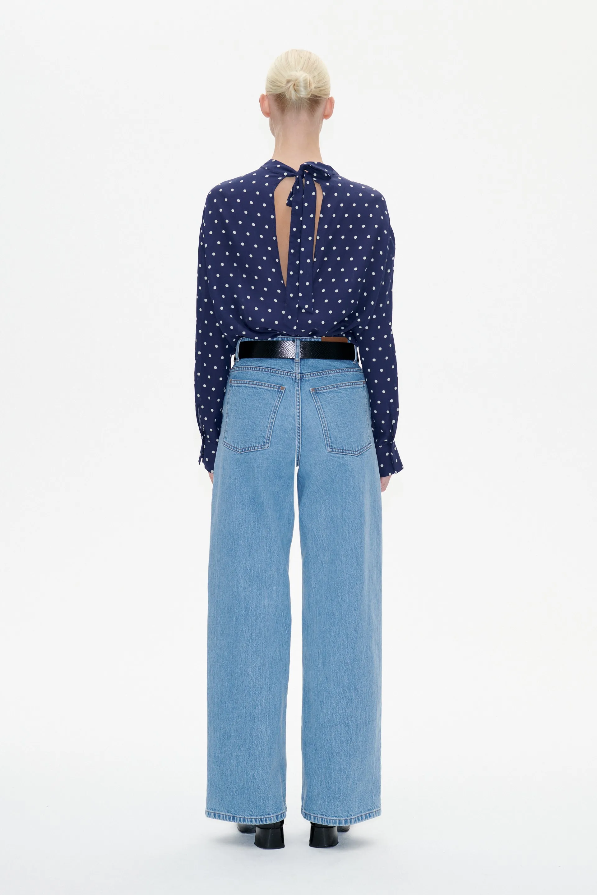 MONTANIA BLOUSE | Blue Margot Dot sold by Baum und Pferdgarten product image thumbnail 2