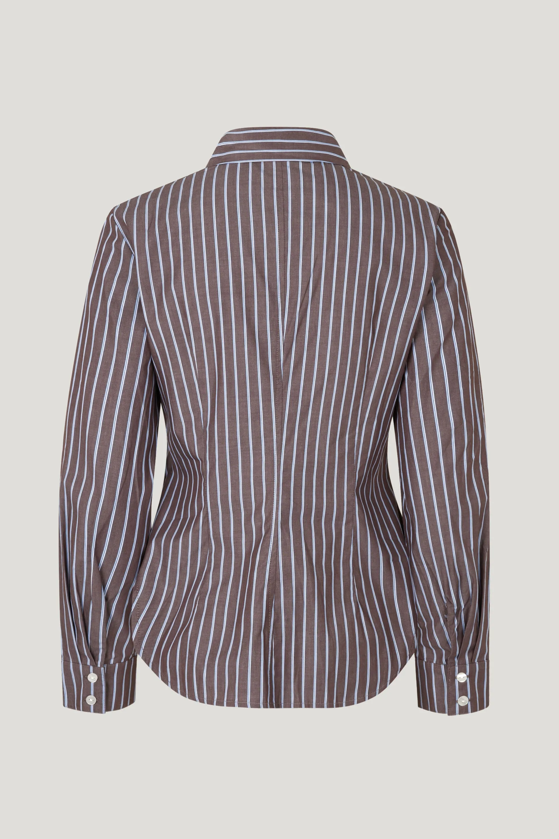 MARIA SHIRT | Brown Margot Stripe sold by Baum und Pferdgarten product image thumbnail 4