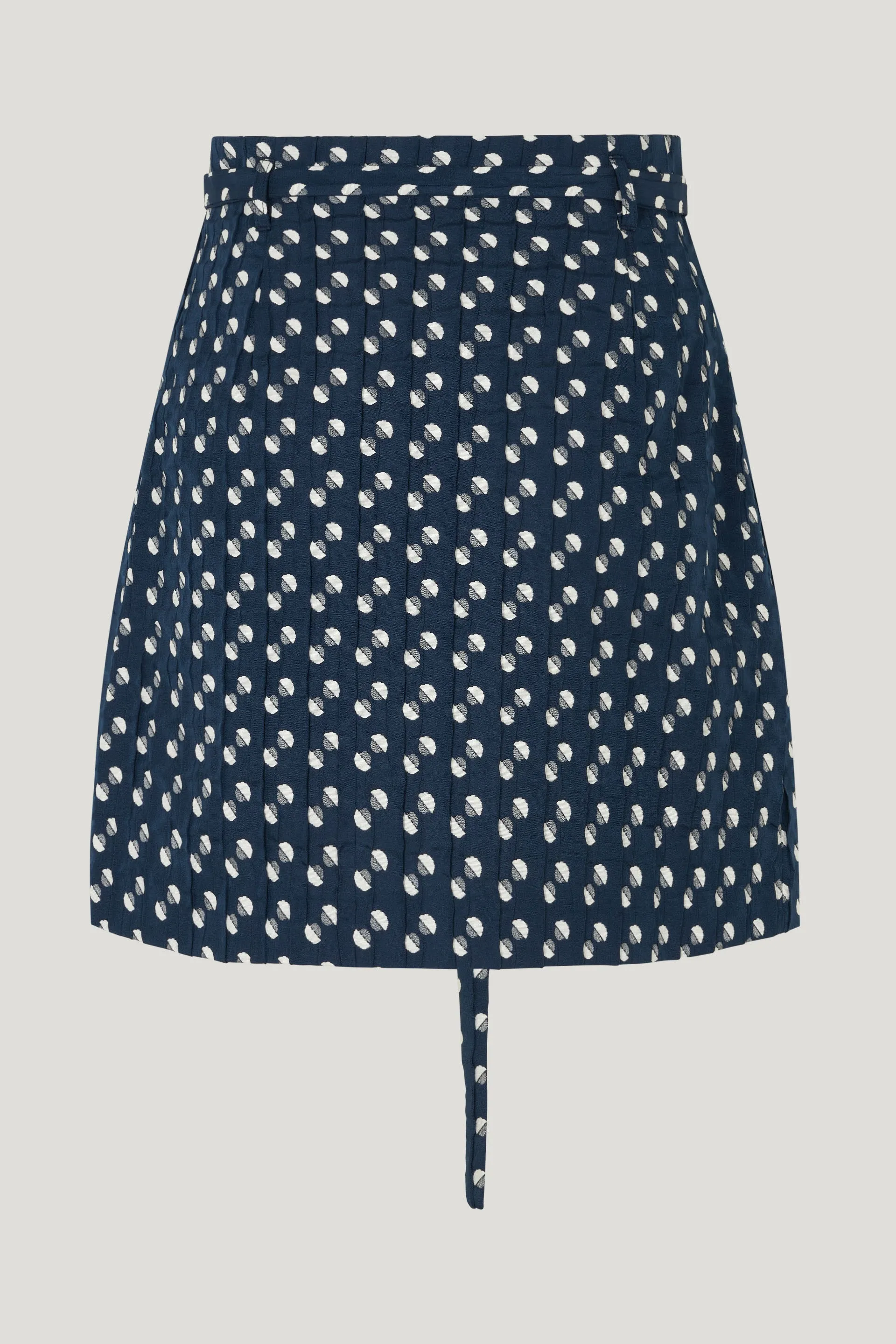 SOCORRA SKIRT | Blue Jacquard Dot sold by Baum und Pferdgarten product image thumbnail 4
