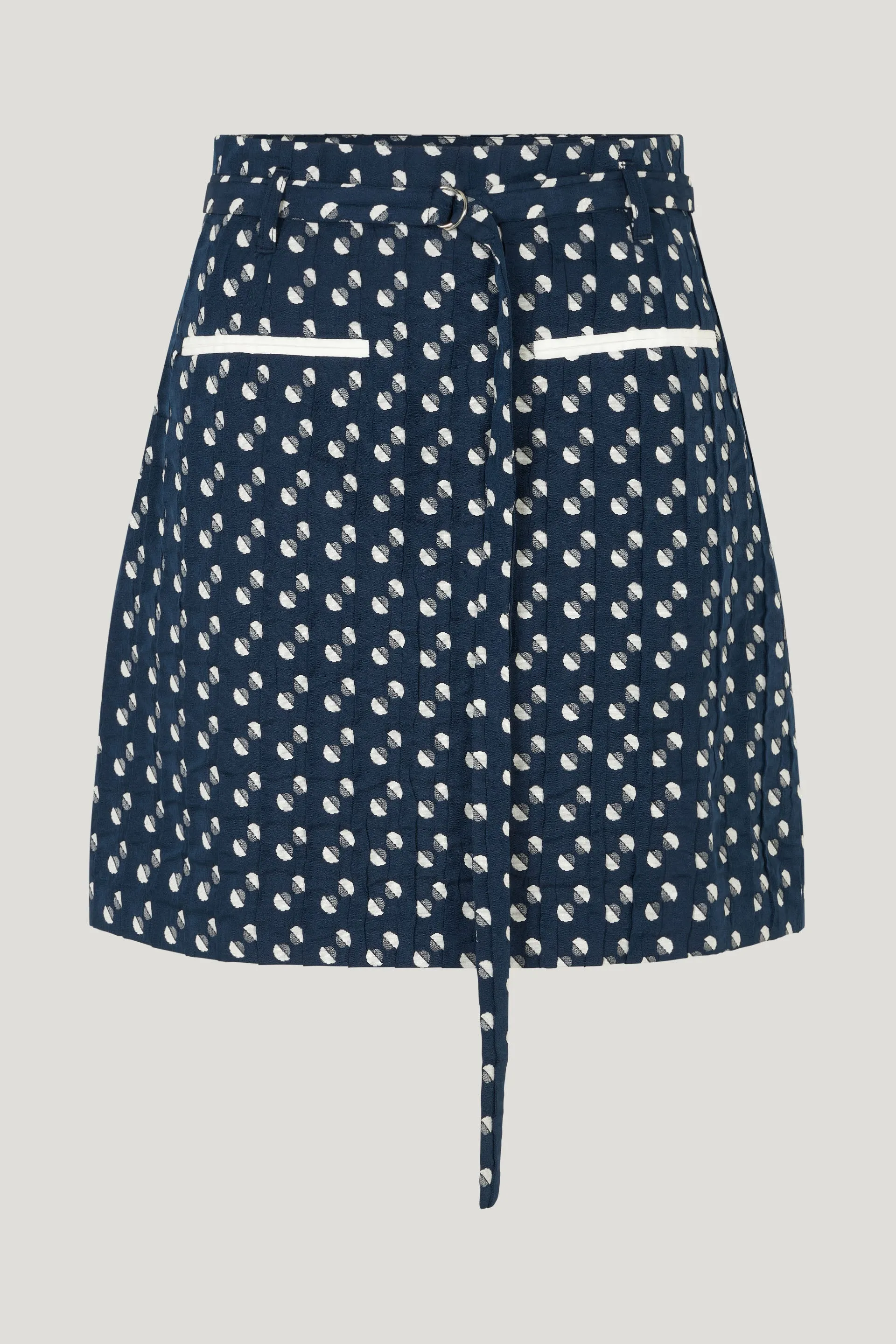 SOCORRA SKIRT | Blue Jacquard Dot sold by Baum und Pferdgarten product image thumbnail 3