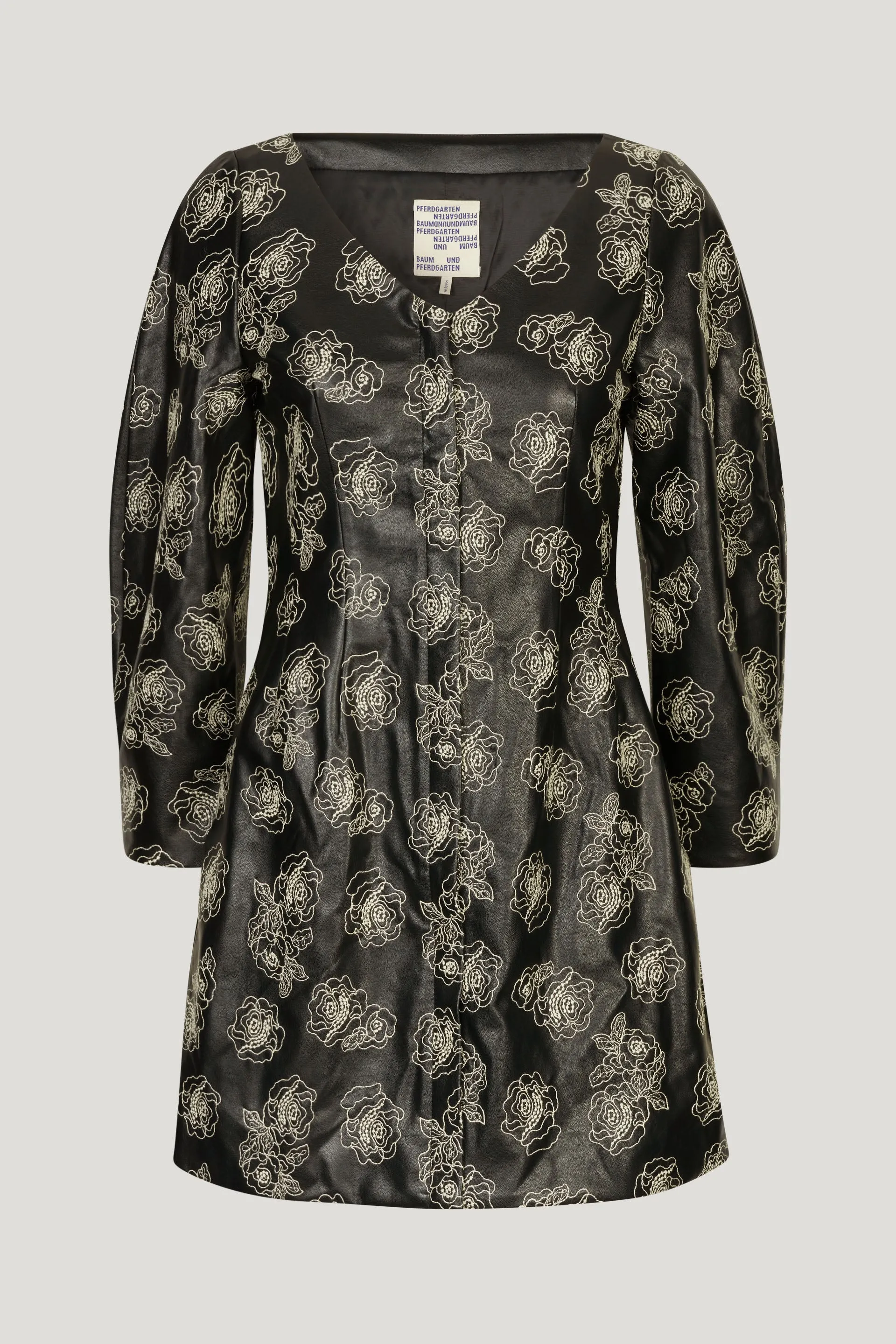 AROHI DRESS | Black Stitch Flower sold by Baum und Pferdgarten product image thumbnail 3