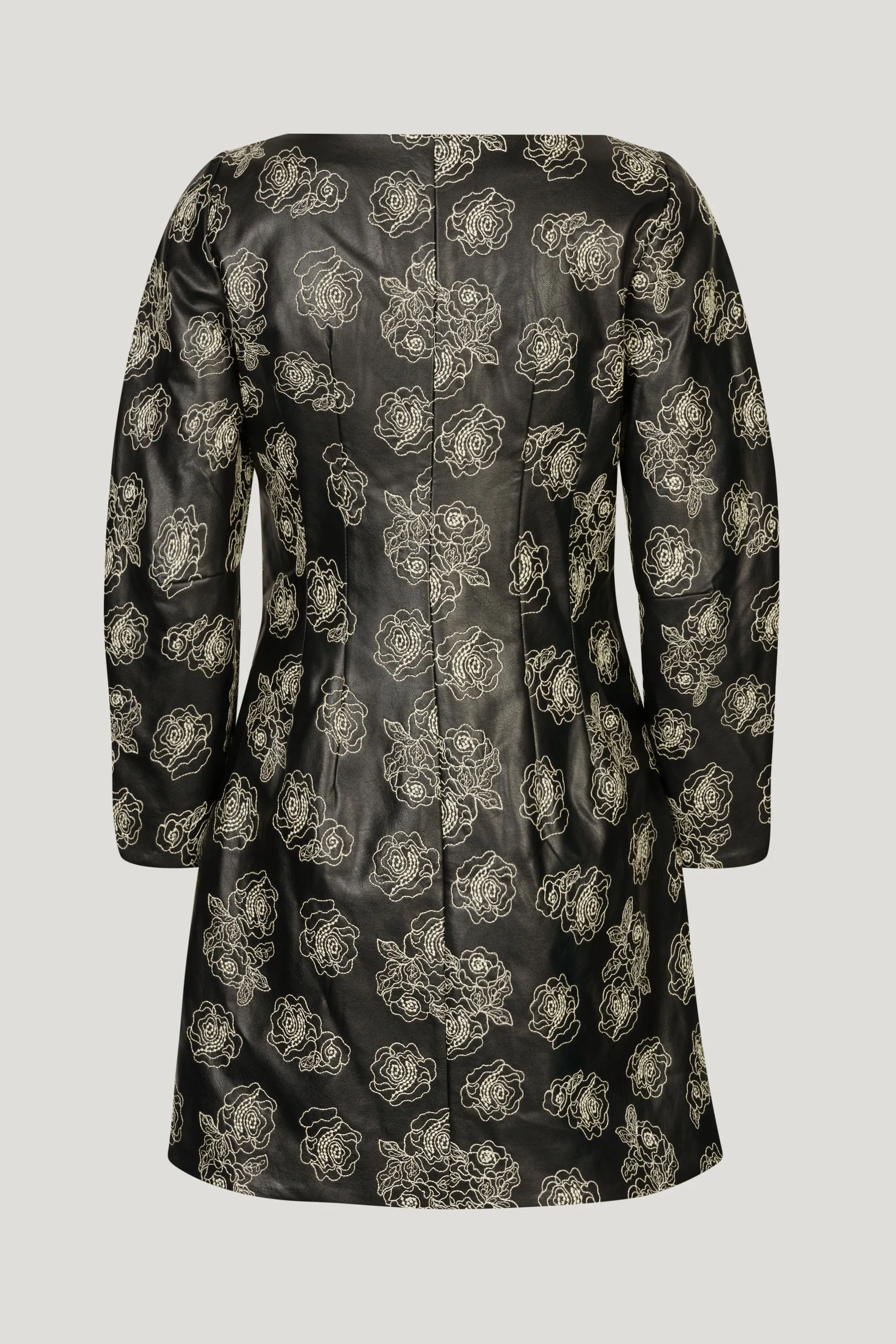 AROHI DRESS | Black Stitch Flower sold by Baum und Pferdgarten product image thumbnail 4