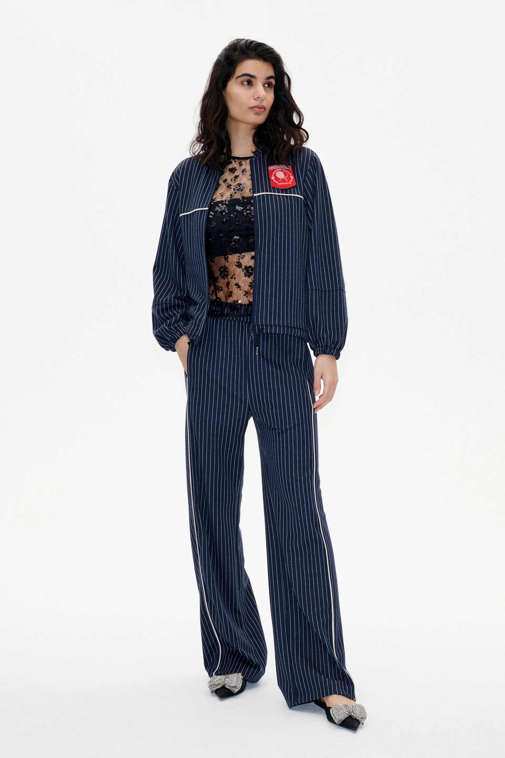 JANEL JACKET | Tracksuit Pinstripe sold by Baum und Pferdgarten