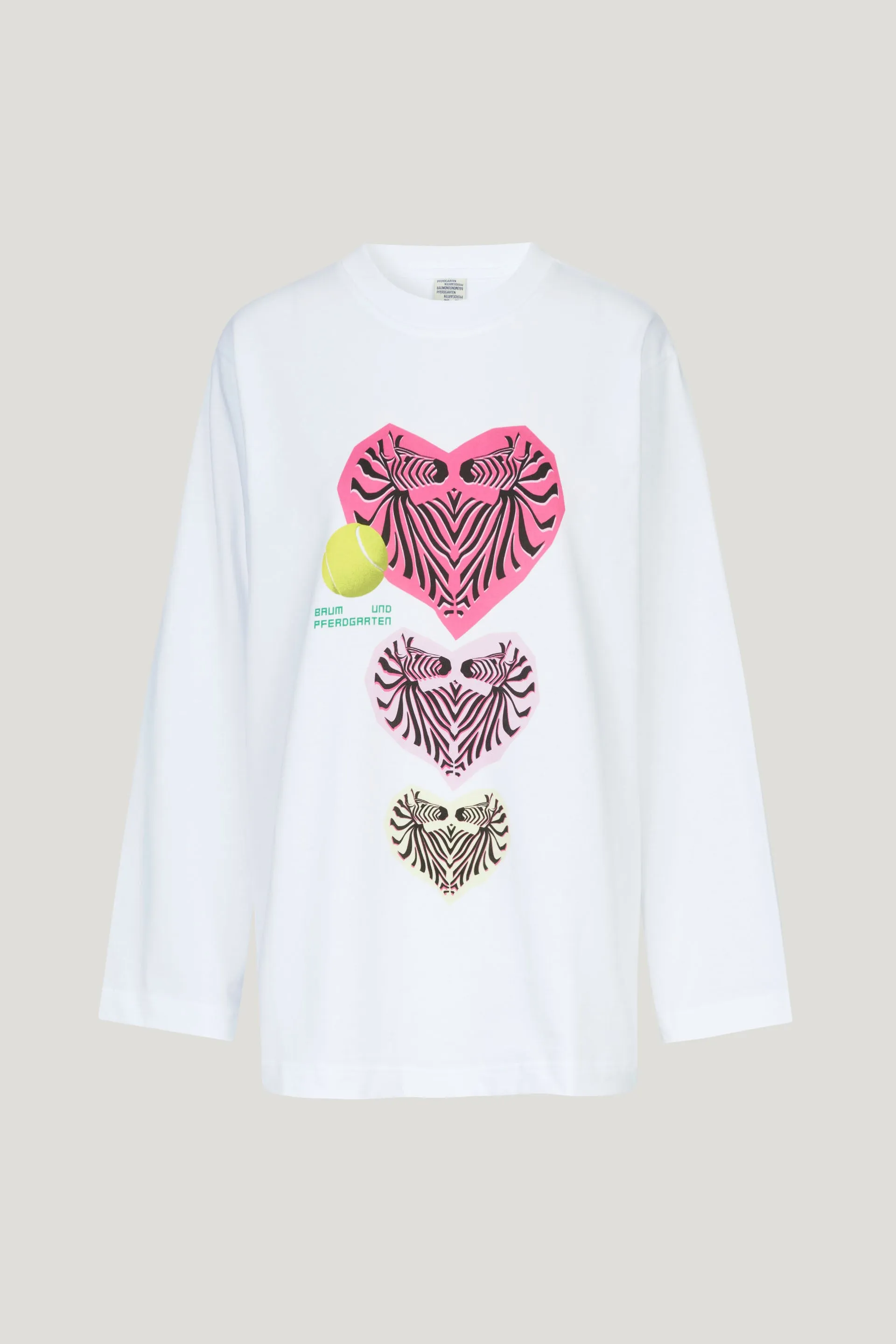 JEEVANA T-SHIRT | Lucent Zebra Hearts sold by Baum und Pferdgarten product image thumbnail 3