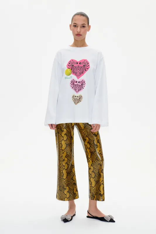 JEEVANA T-SHIRT | Lucent Zebra Hearts sold by Baum und Pferdgarten
