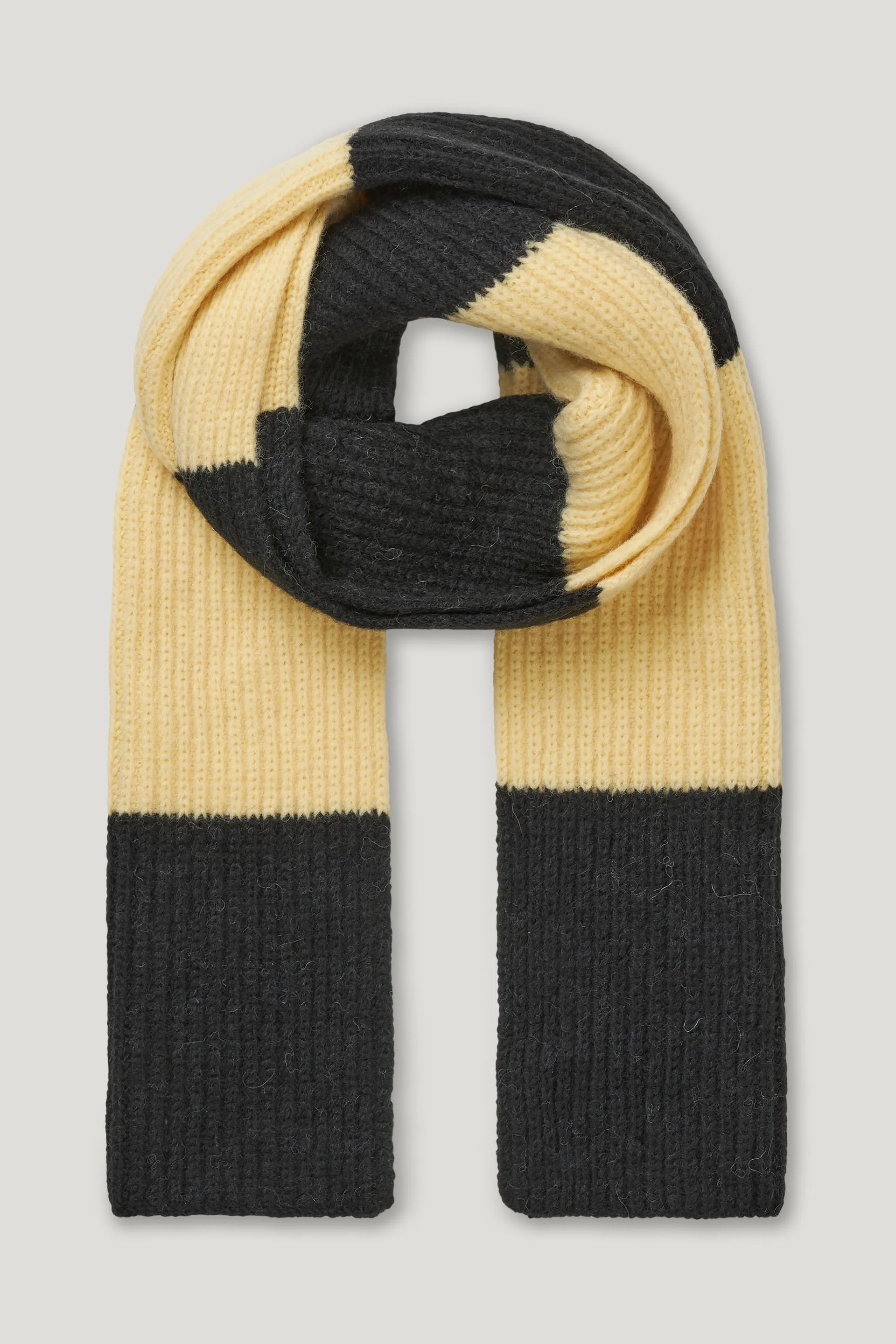 LILO SCARF | Black Yellow Breton sold by Baum und Pferdgarten
