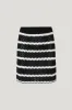 CHEYENNE SKIRT | Black Creme Crochet sold by Baum und Pferdgarten