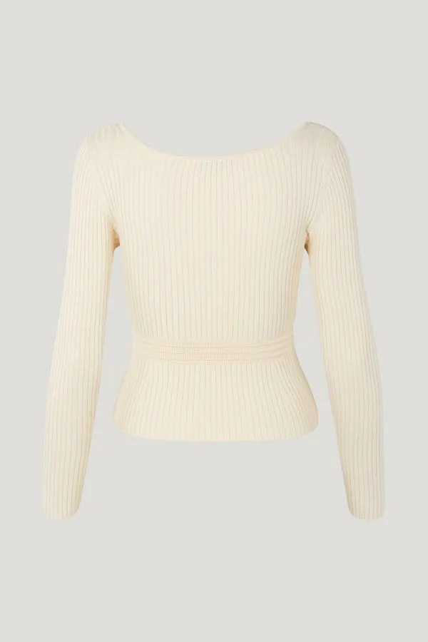 CAMBRIA SWEATER | Whitecap Grey sold by Baum und Pferdgarten product image thumbnail 4