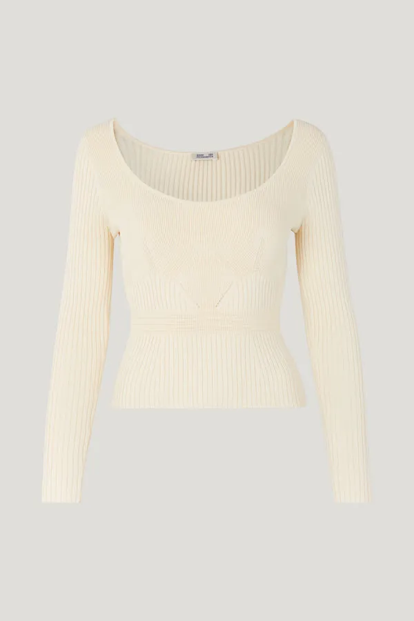 CAMBRIA SWEATER | Whitecap Grey sold by Baum und Pferdgarten product image thumbnail 3