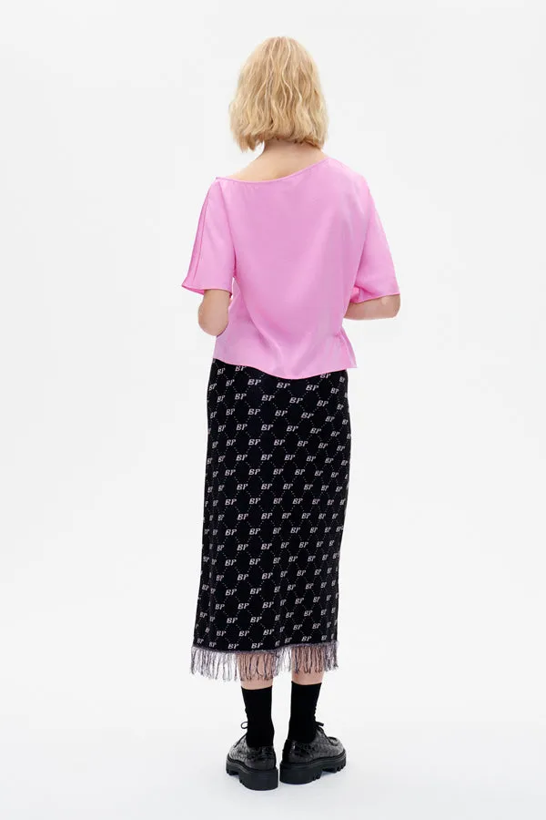 MARGEAUX BLOUSE | Fuchsia Pink sold by Baum und Pferdgarten product image thumbnail 2