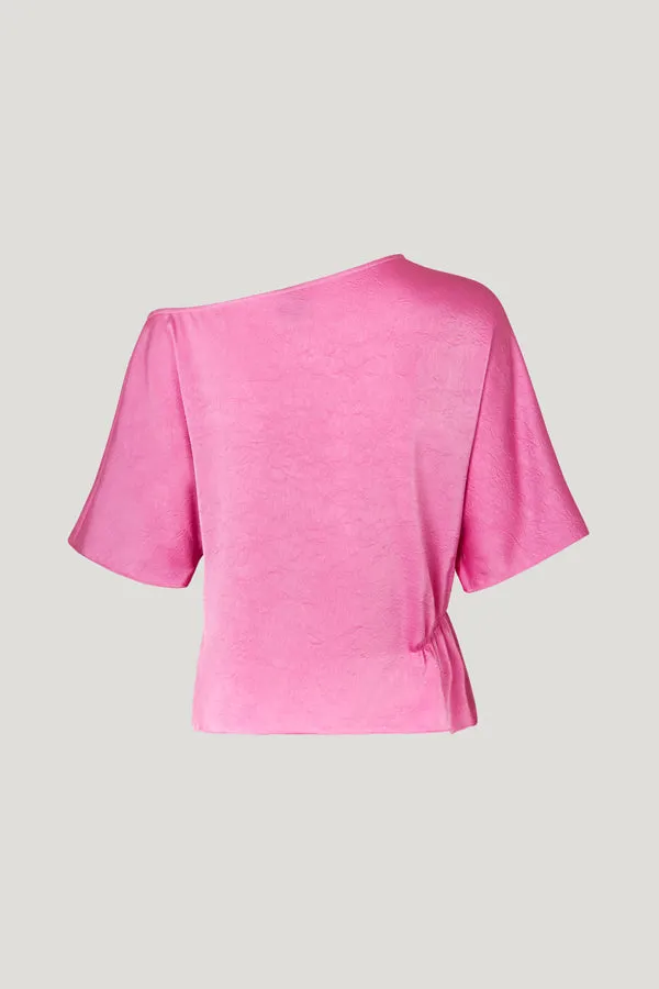 MARGEAUX BLOUSE | Fuchsia Pink sold by Baum und Pferdgarten product image thumbnail 4