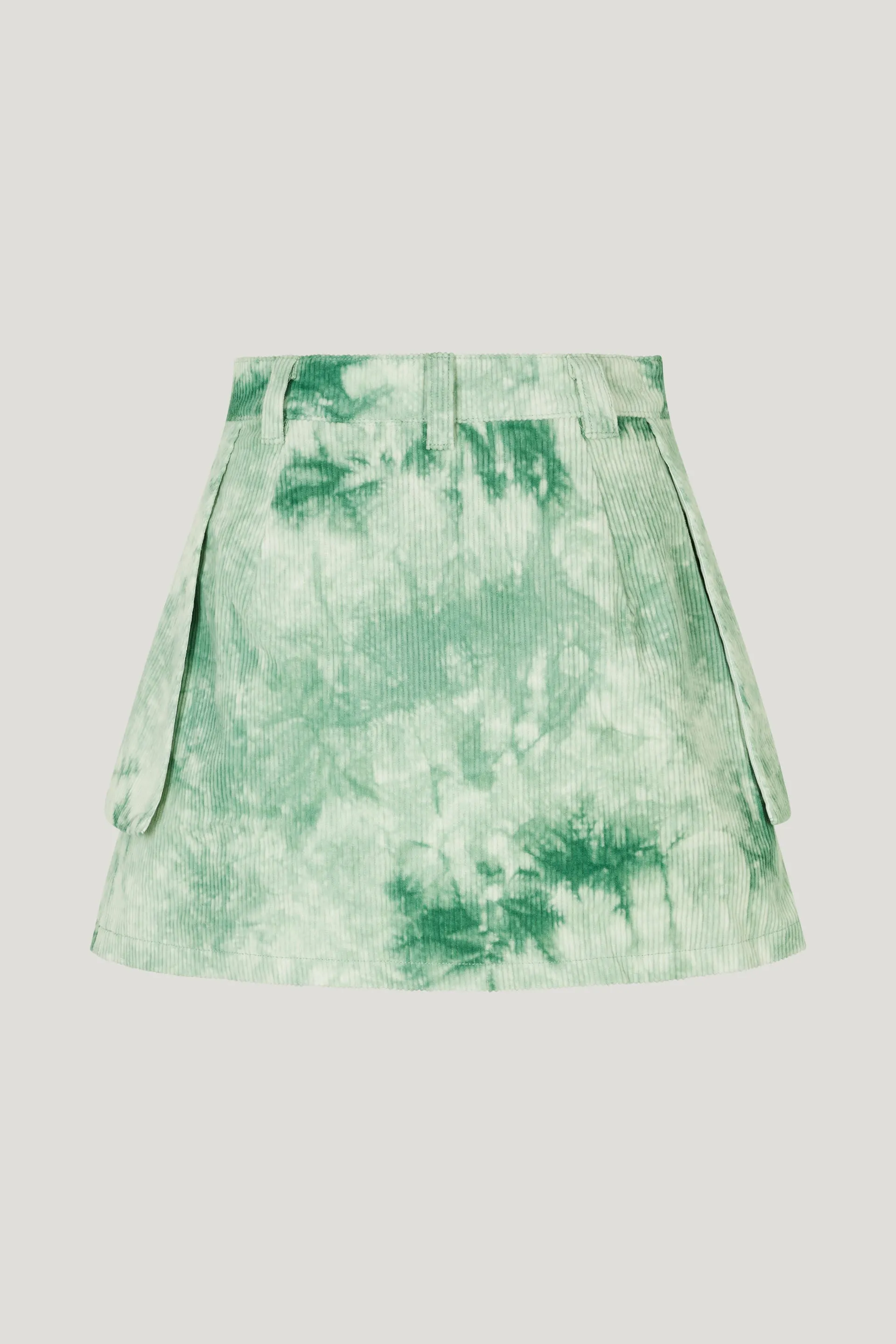 SAKURA SKIRT | Green Ice Velvet sold by Baum und Pferdgarten product image thumbnail 4