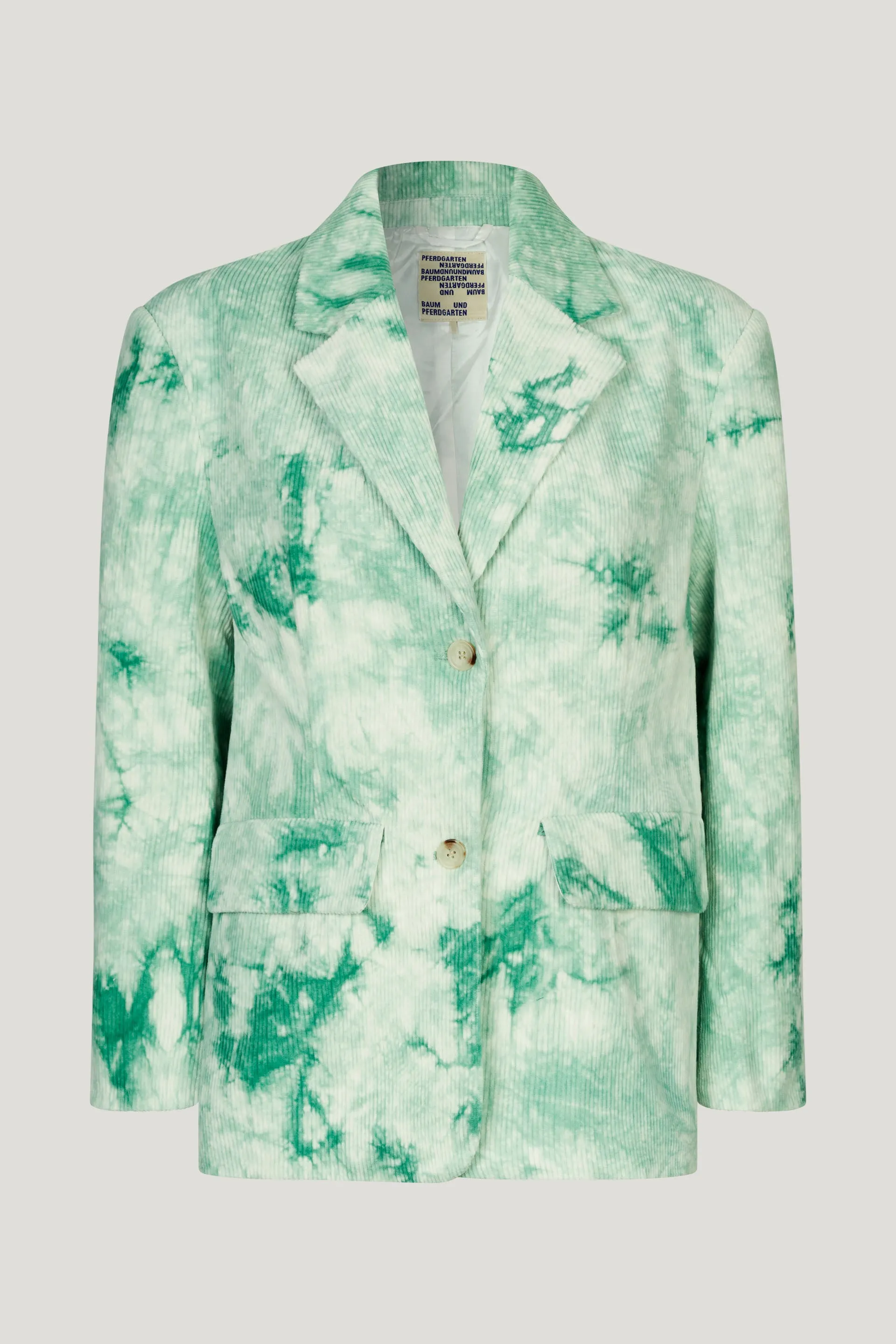 BENICIA JACKET | Green Ice Velvet sold by Baum und Pferdgarten product image thumbnail 3