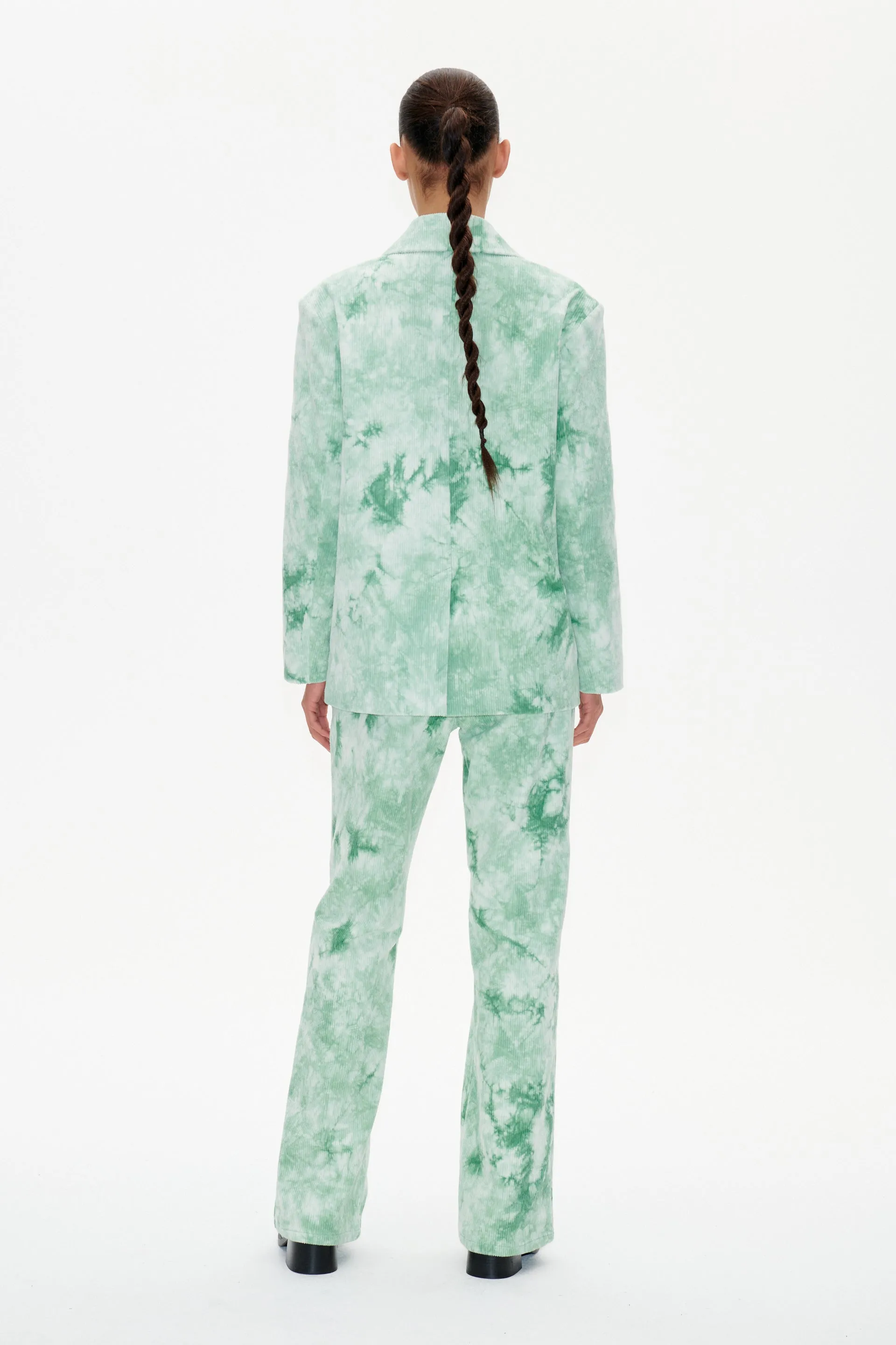 BENICIA JACKET | Green Ice Velvet sold by Baum und Pferdgarten product image thumbnail 2