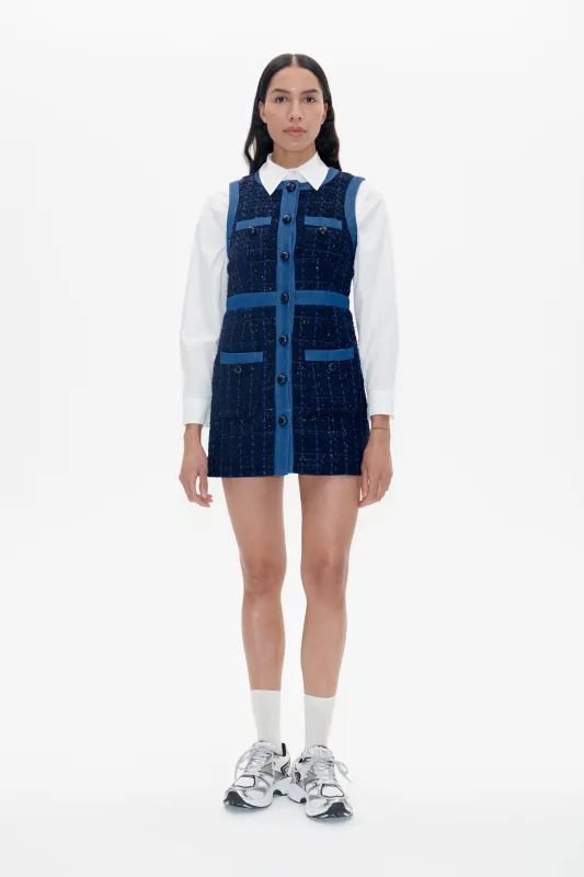 ABEER DRESS | Blue Boucle made by Baum und Pferdgarten