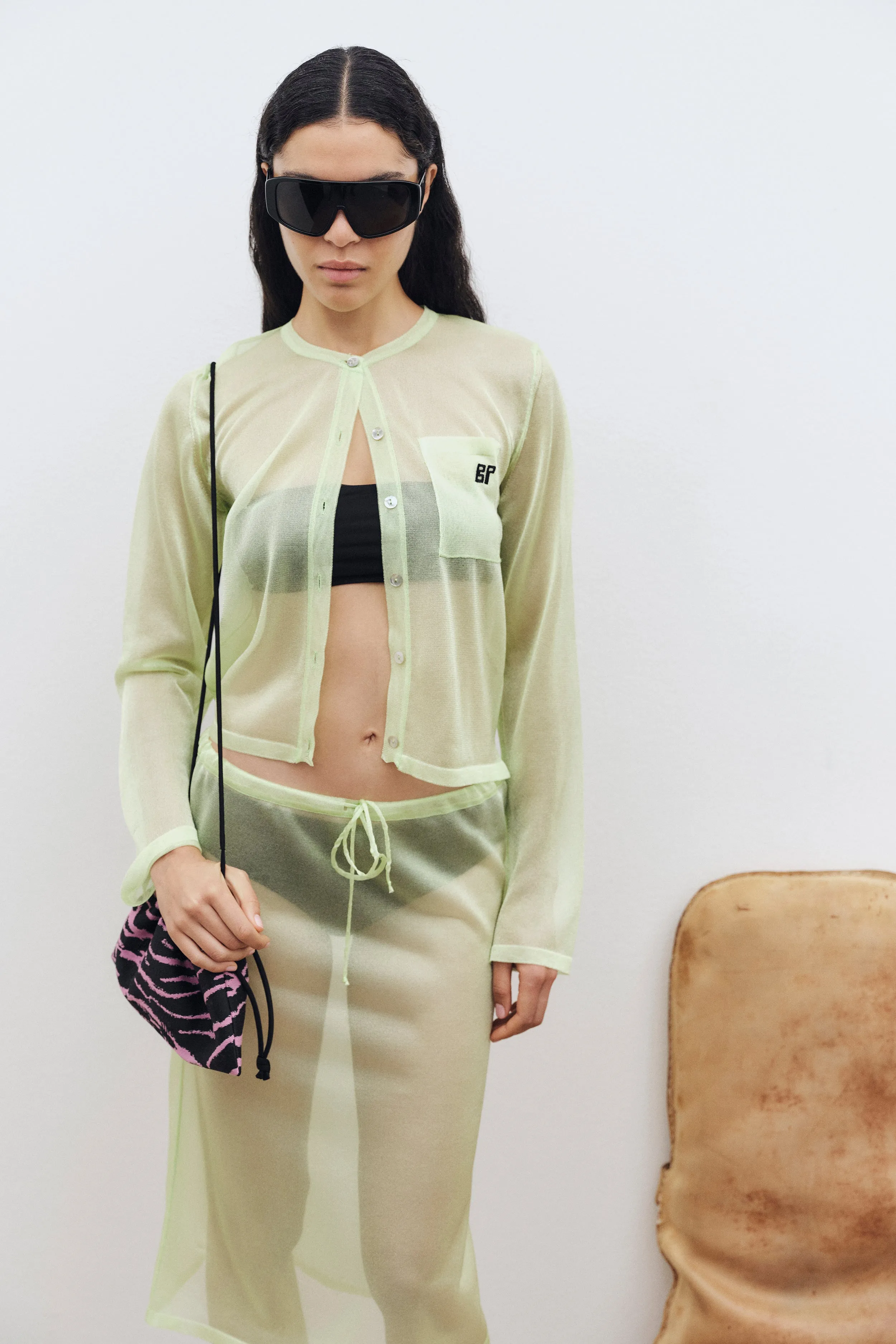 COLETTE SKIRT | Lettuce Green sold by Baum und Pferdgarten product image thumbnail 3