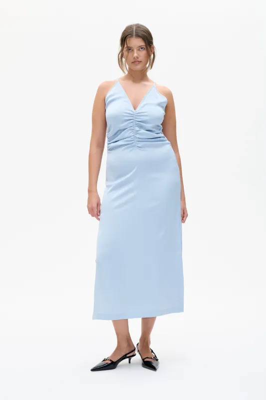 ATALIA DRESS | Subdued Blue sold by Baum und Pferdgarten