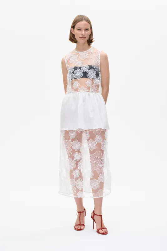 ANTONIE DRESS | Blanc De Blanc sold by Baum und Pferdgarten