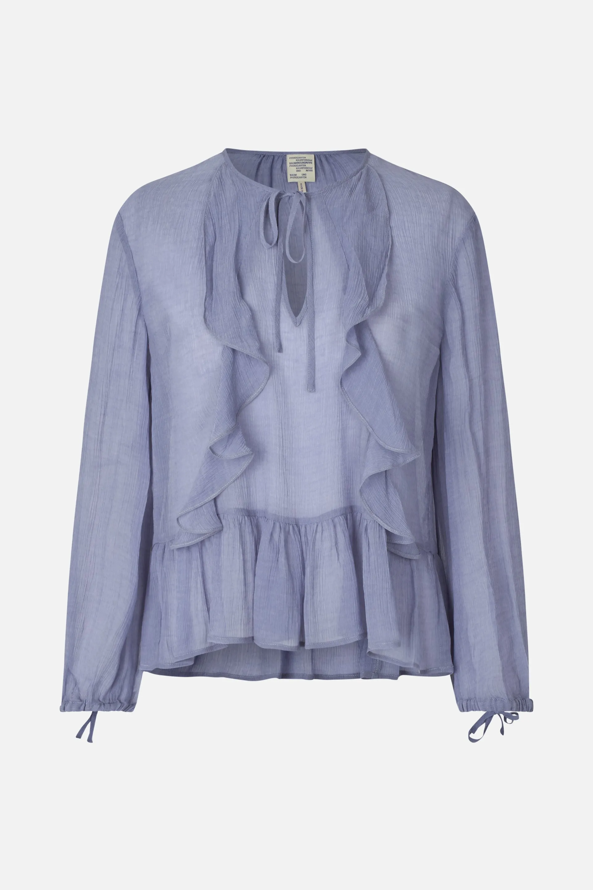 MIKAELA BLOUSE | Tempest Blue sold by Baum und Pferdgarten product image thumbnail 4