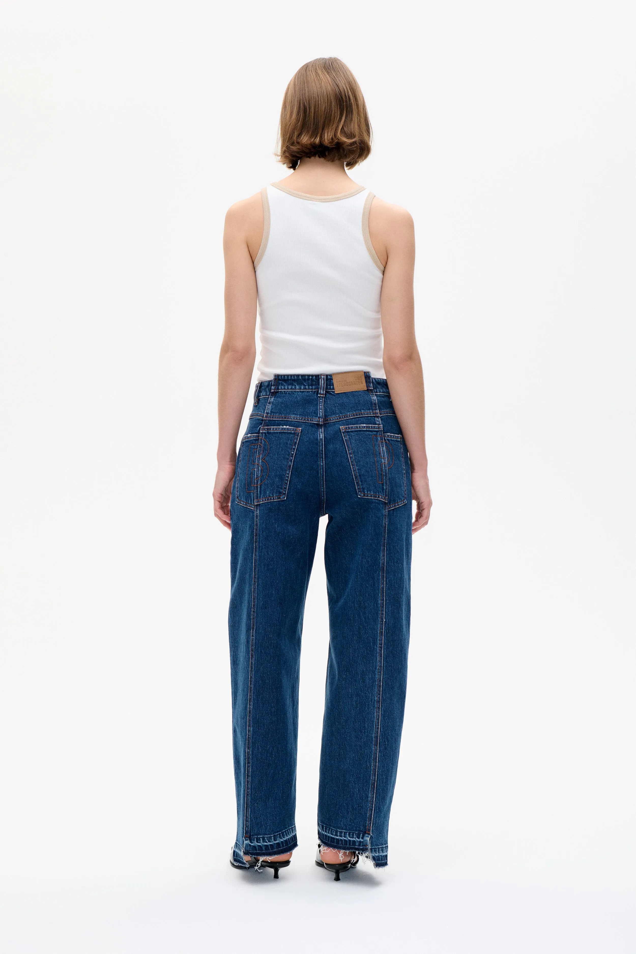 NANYA JEANS | Dark Blue Denim sold by Baum und Pferdgarten product image thumbnail 2