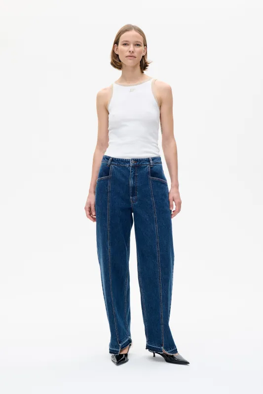 NANYA JEANS | Dark Blue Denim sold by Baum und Pferdgarten
